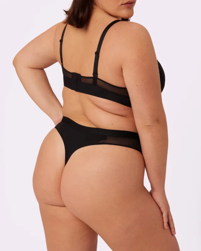 4XL Limited Edition Swirl High Rise Thong | Ultra-Soft Re:Play | Archive (Eightball) sold by Parade