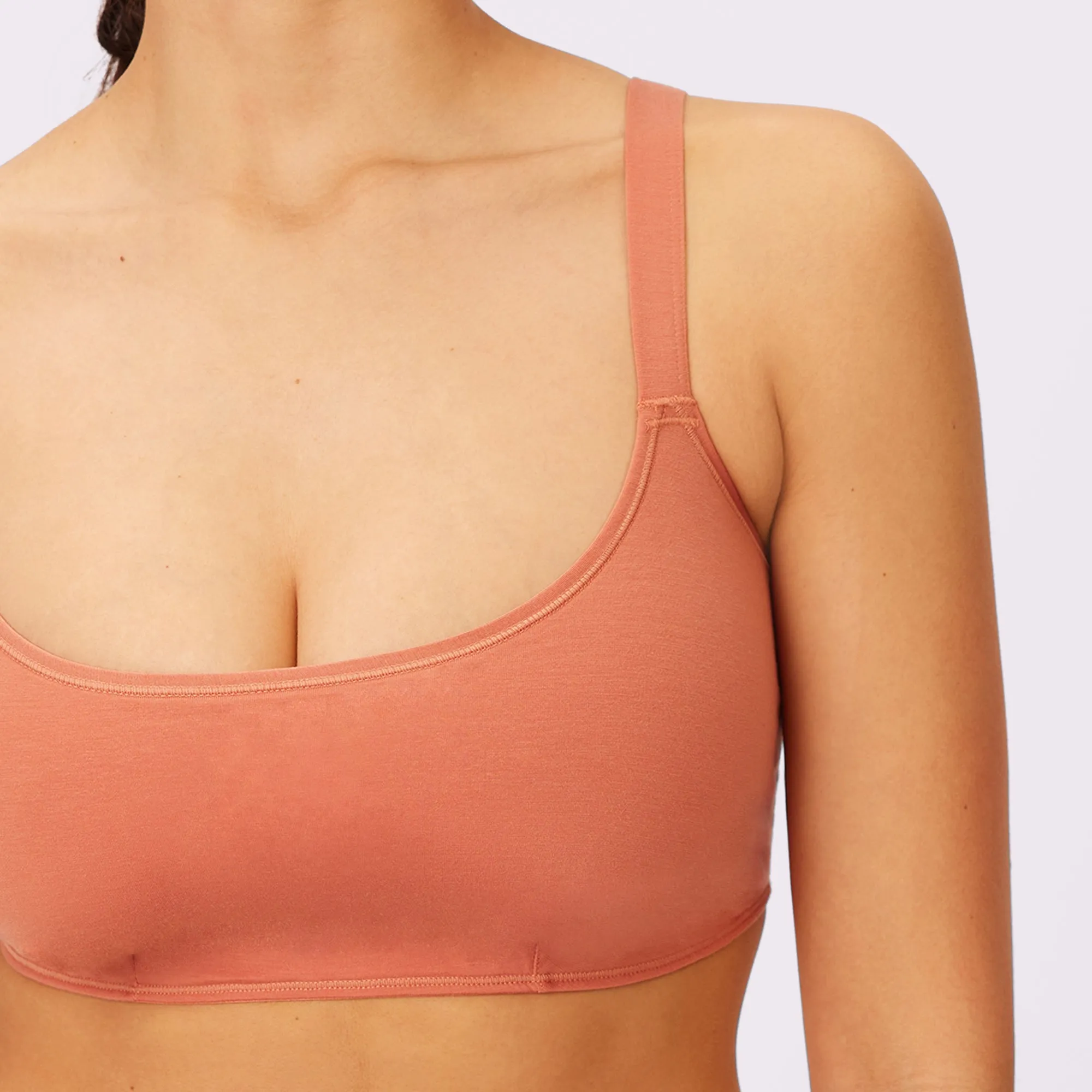 Vintage Soft Scoop Bralette | New:Cotton | Archive (Gingersnap) sold by Parade product image thumbnail 4