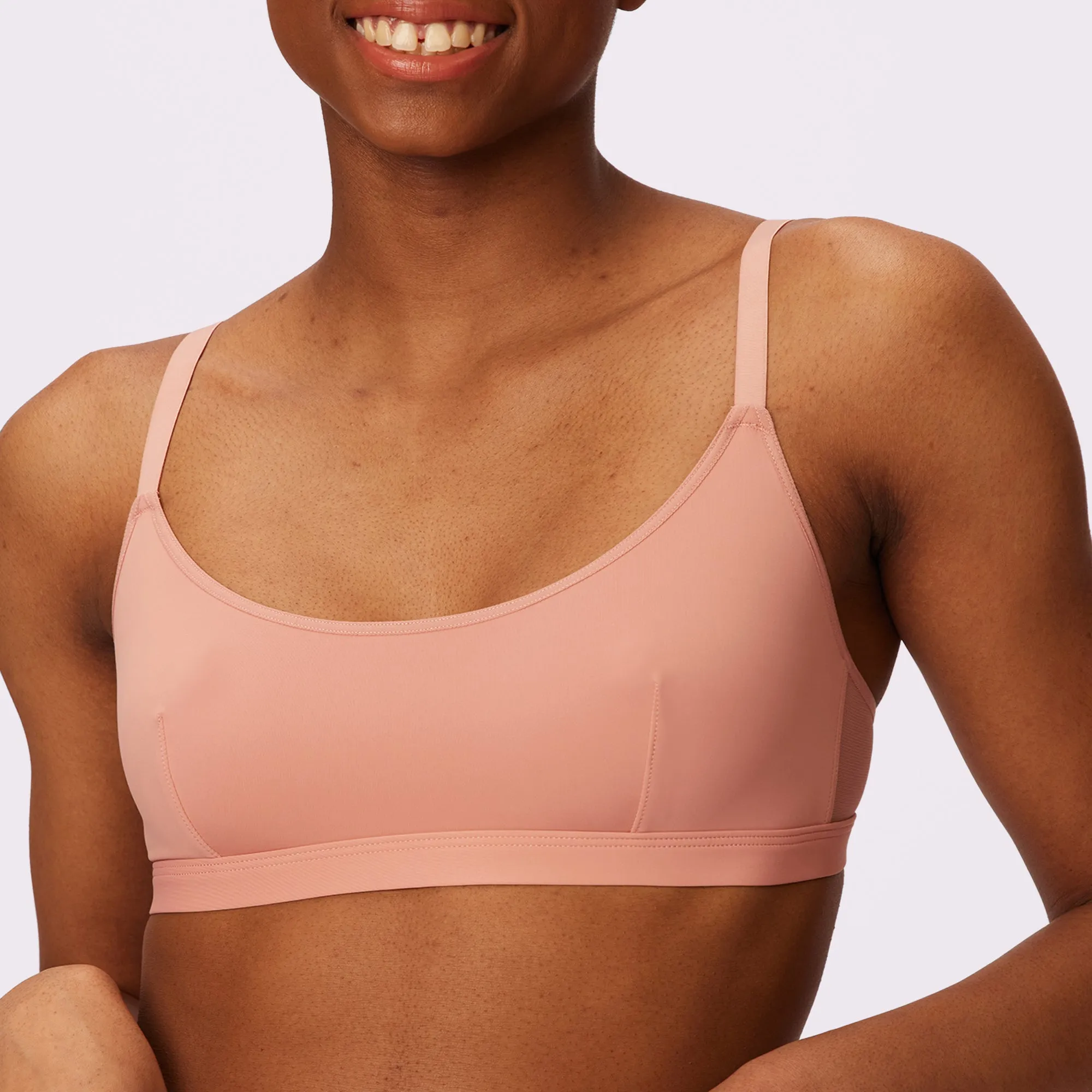 Re:Play Scoop Bralette | Ultra-Soft Re:Play | Archive (Hot Honey) sold by Parade product image thumbnail 5