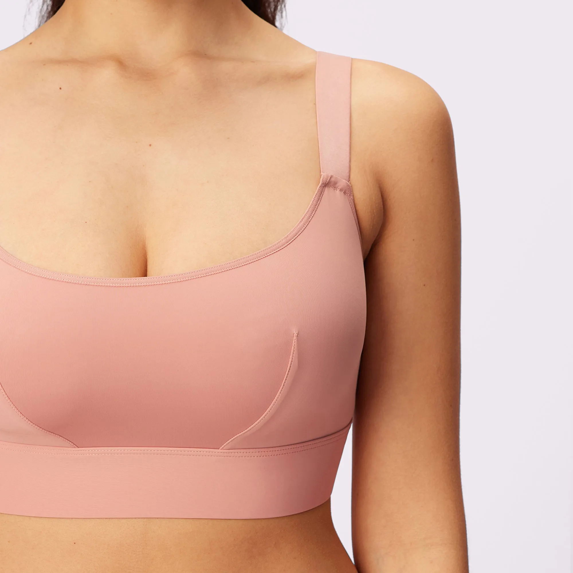 Re:Play Scoop Bralette | Ultra-Soft Re:Play | Archive (Hot Honey) sold by Parade product image thumbnail 4