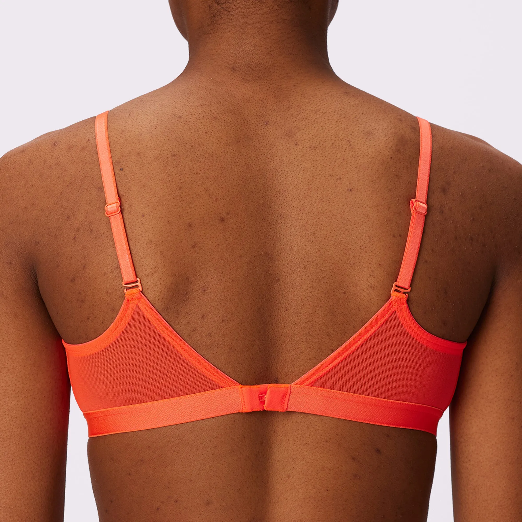 Triangle Bralette | Silky Mesh | Archive (Spritz) sold by Parade product image thumbnail 2