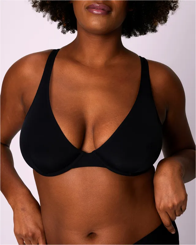 Dream Plunge Bra | Ultra-Soft Re:Play | Archive (Eightball) sold by Parade