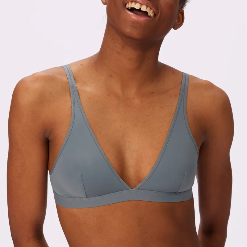 Dream Fit Plunge Bralette | Ultra-Soft Re:Play | Archive (Stormy) sold by Parade