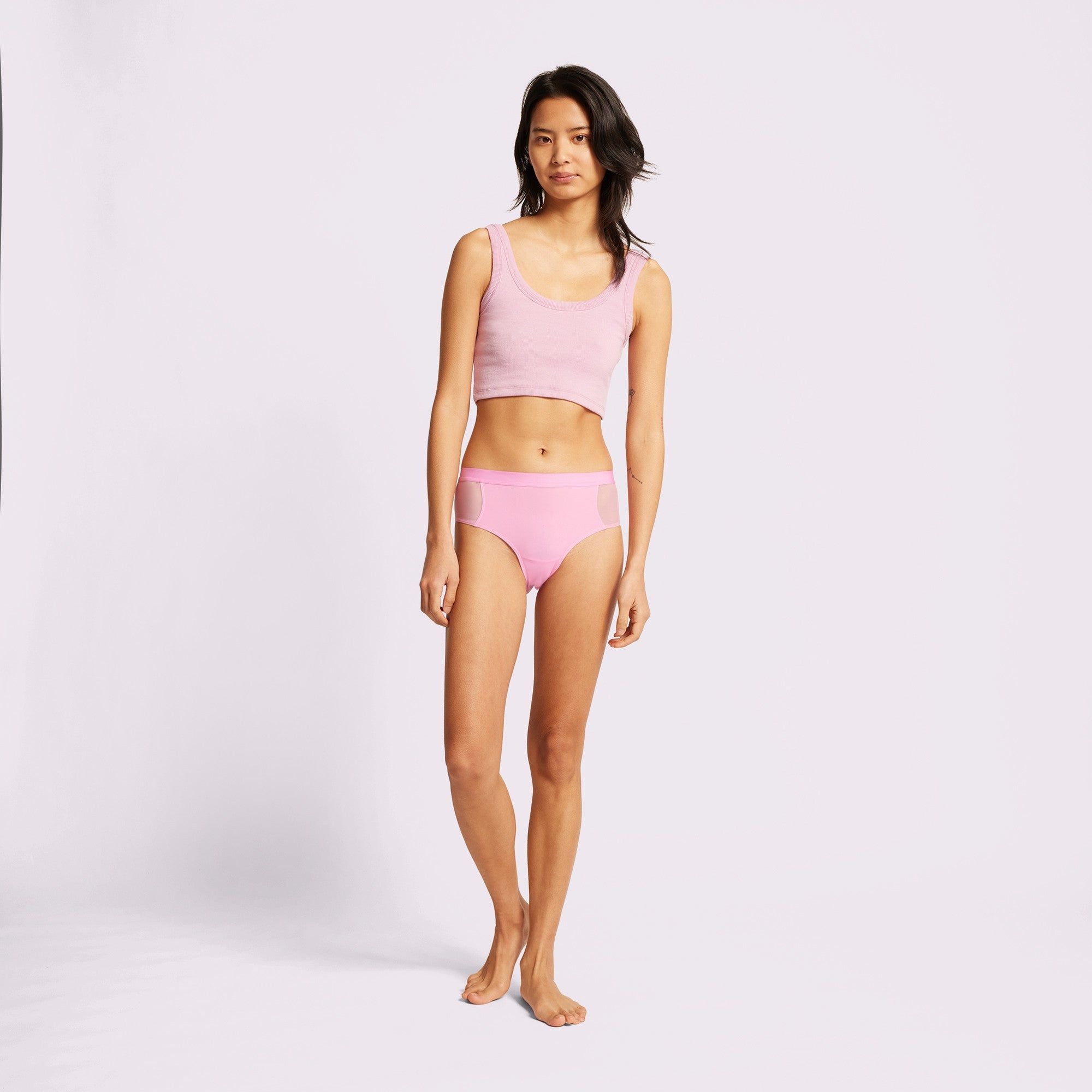 XS Dream Fit High Rise Brief | Ultra-Soft Re:Play | Archive (Blush) sold by Parade product image thumbnail 3