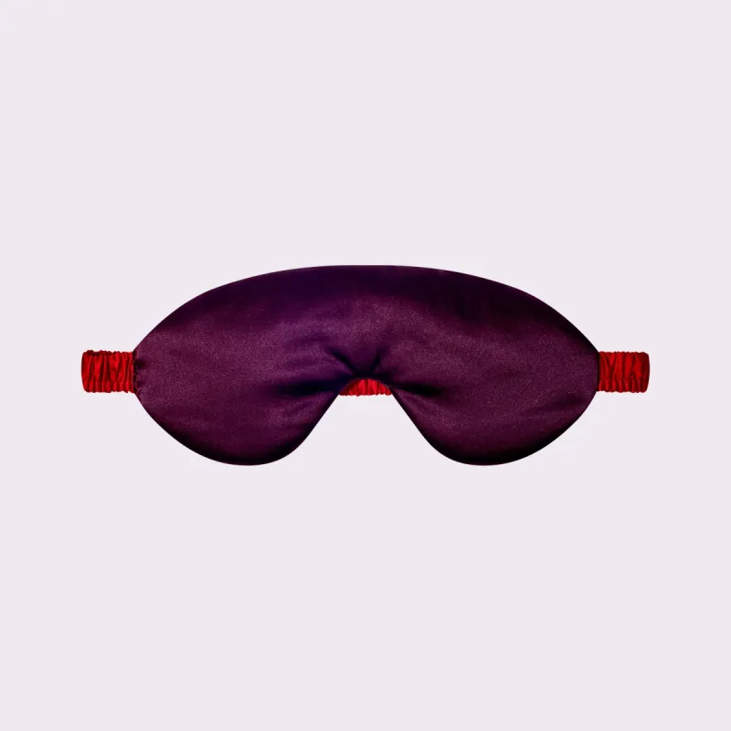 Sleep Mask | Luxe Satin | Archive (Bordeaux) sold by Parade