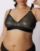 Triangle Bralette Hardware | Silky Mesh | Archive (Glitterbomb) sold by Parade