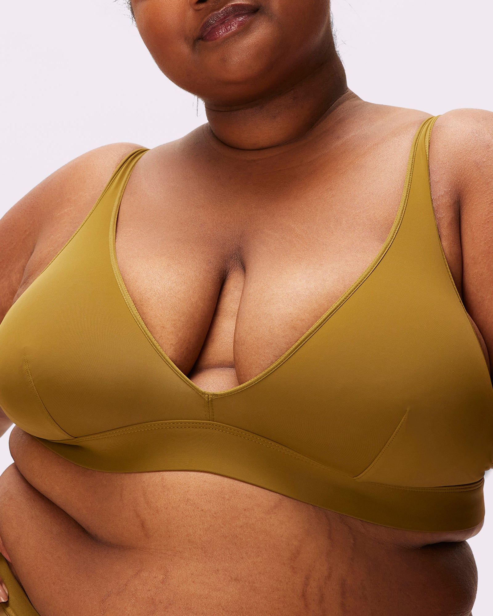 Dream Fit Plunge Bralette | Ultra-Soft Re:Play | Archive (Dirty Martini) sold by Parade product image thumbnail 3