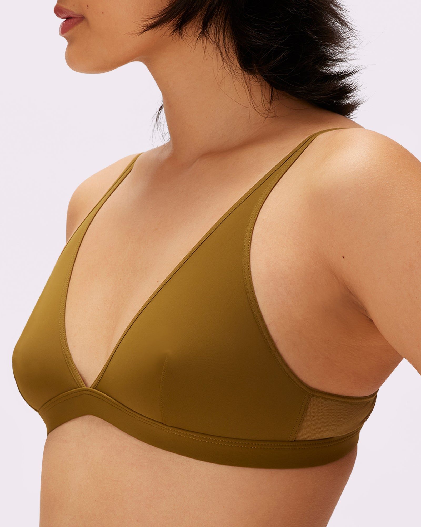 Dream Fit Plunge Bralette | Ultra-Soft Re:Play | Archive (Dirty Martini) sold by Parade product image thumbnail 4