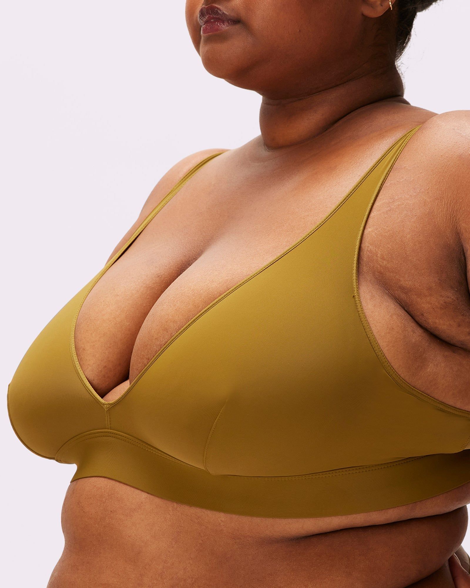 Dream Fit Plunge Bralette | Ultra-Soft Re:Play | Archive (Dirty Martini) sold by Parade product image thumbnail 5