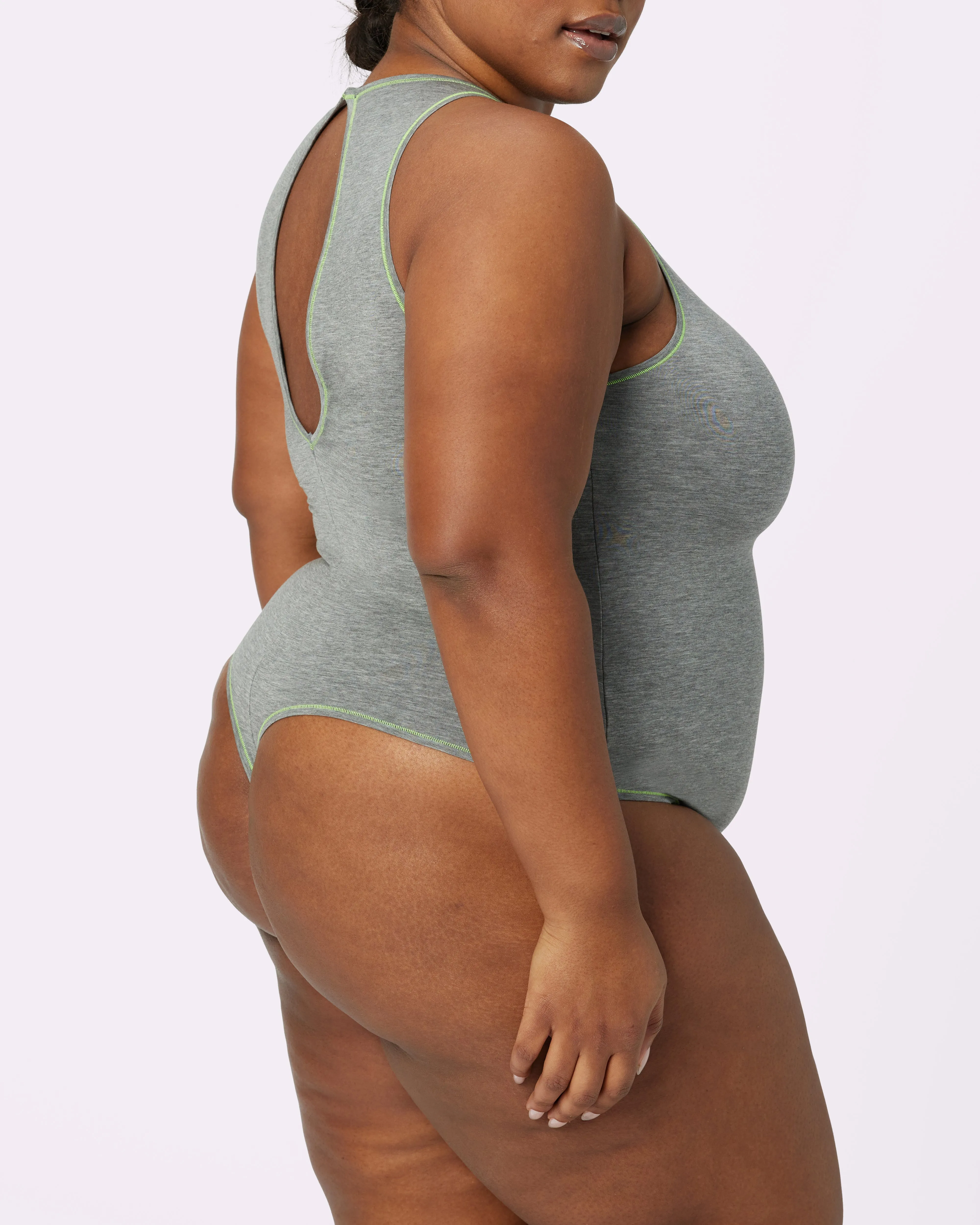 Cut-Out Comfort Bodysuit | New:Cotton | Archive (Thunder Pop) sold by Parade product image thumbnail 5