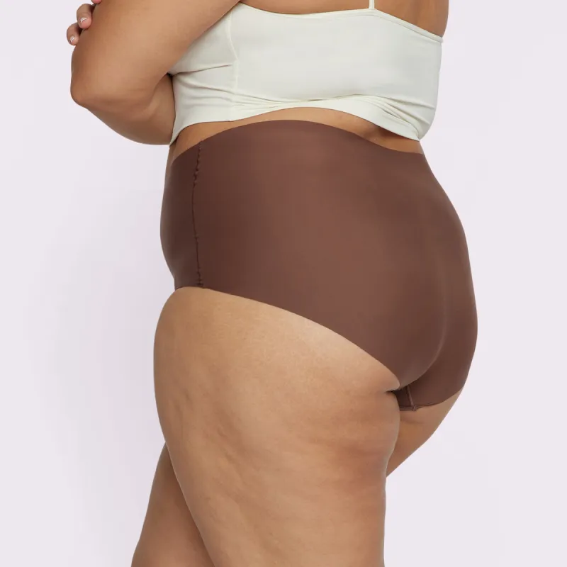 Seamless Sculpt High Rise Boyshort | Seamless Universal | Archive (Coffee Bean) sold by Parade