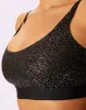 Luxe Mesh Scoop Bralette | Silky Mesh | Archive (Gunmetal Glitter) sold by Parade