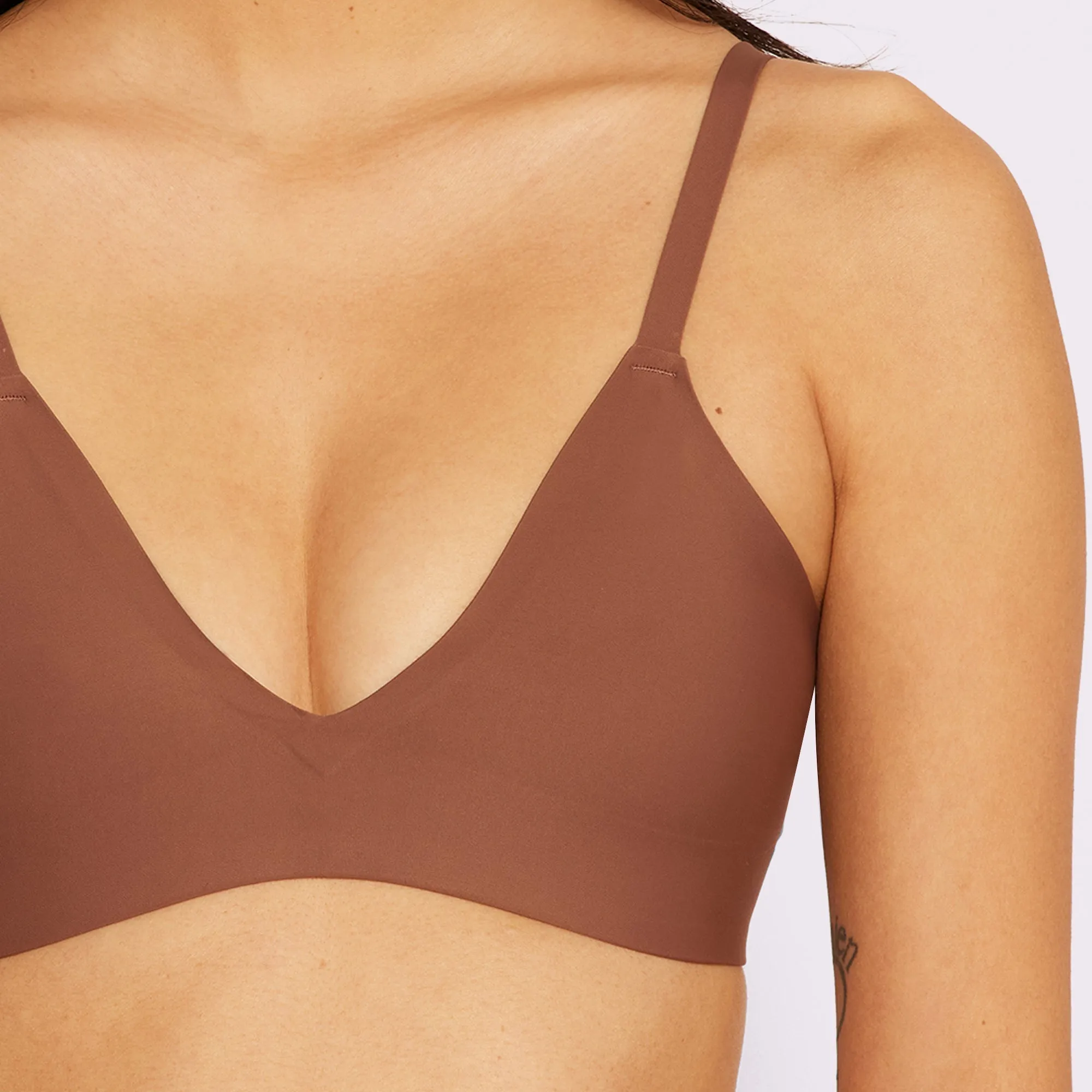 Smooth Lift Triangle Bralette | Seamless Universal | Archive (Coffee Bean) sold by Parade product image thumbnail 4