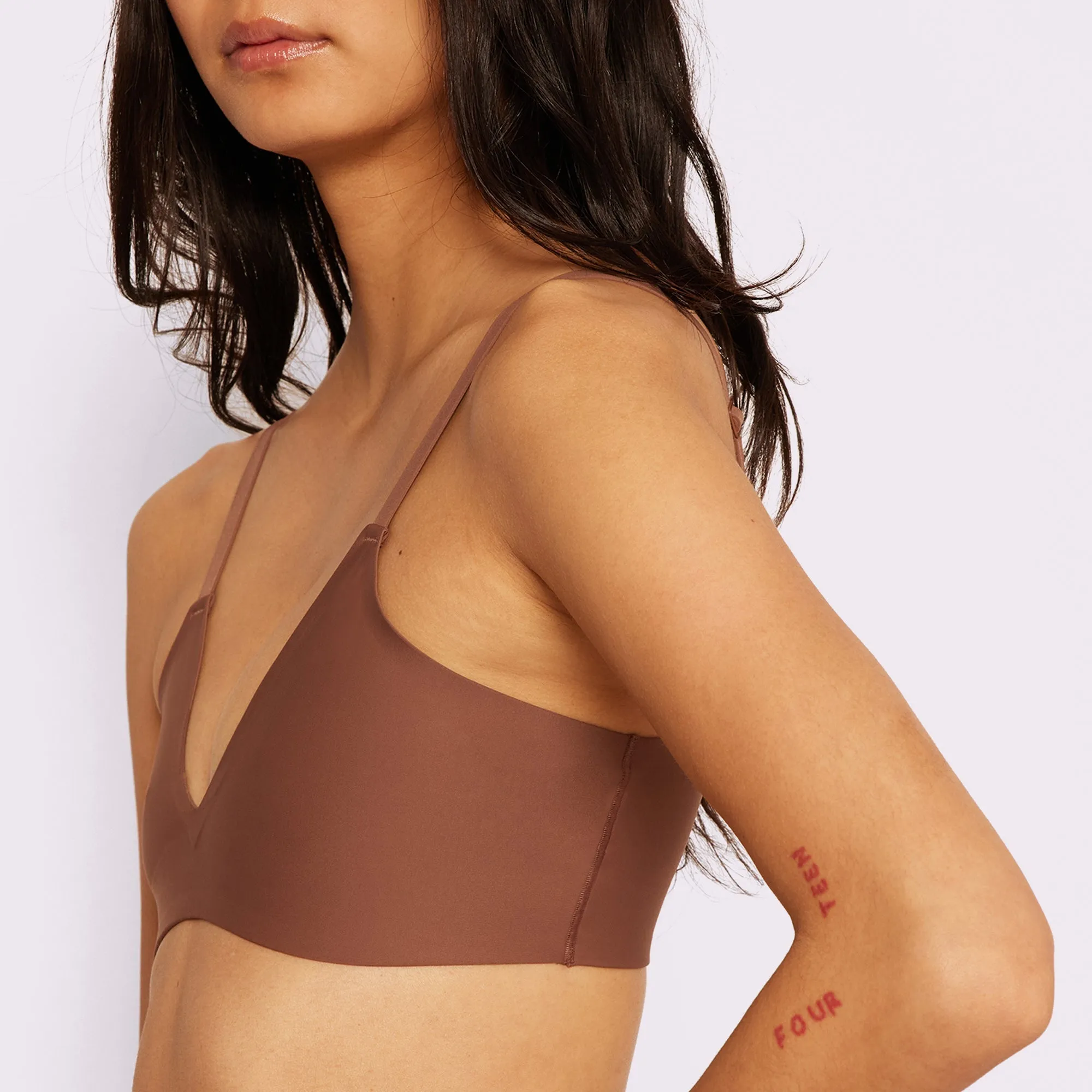 Smooth Lift Triangle Bralette | Seamless Universal | Archive (Coffee Bean) sold by Parade product image thumbnail 2
