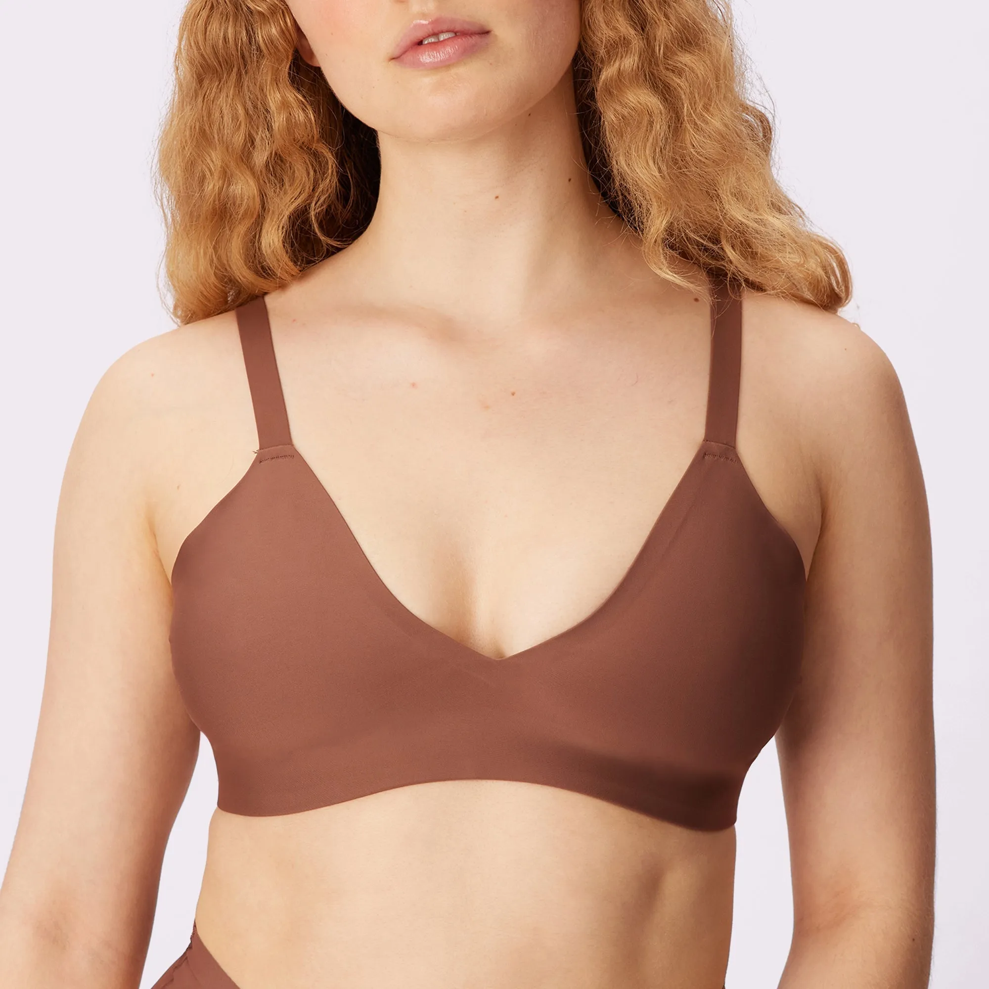 Smooth Lift Triangle Bralette | Seamless Universal | Archive (Coffee Bean) sold by Parade product image thumbnail 5