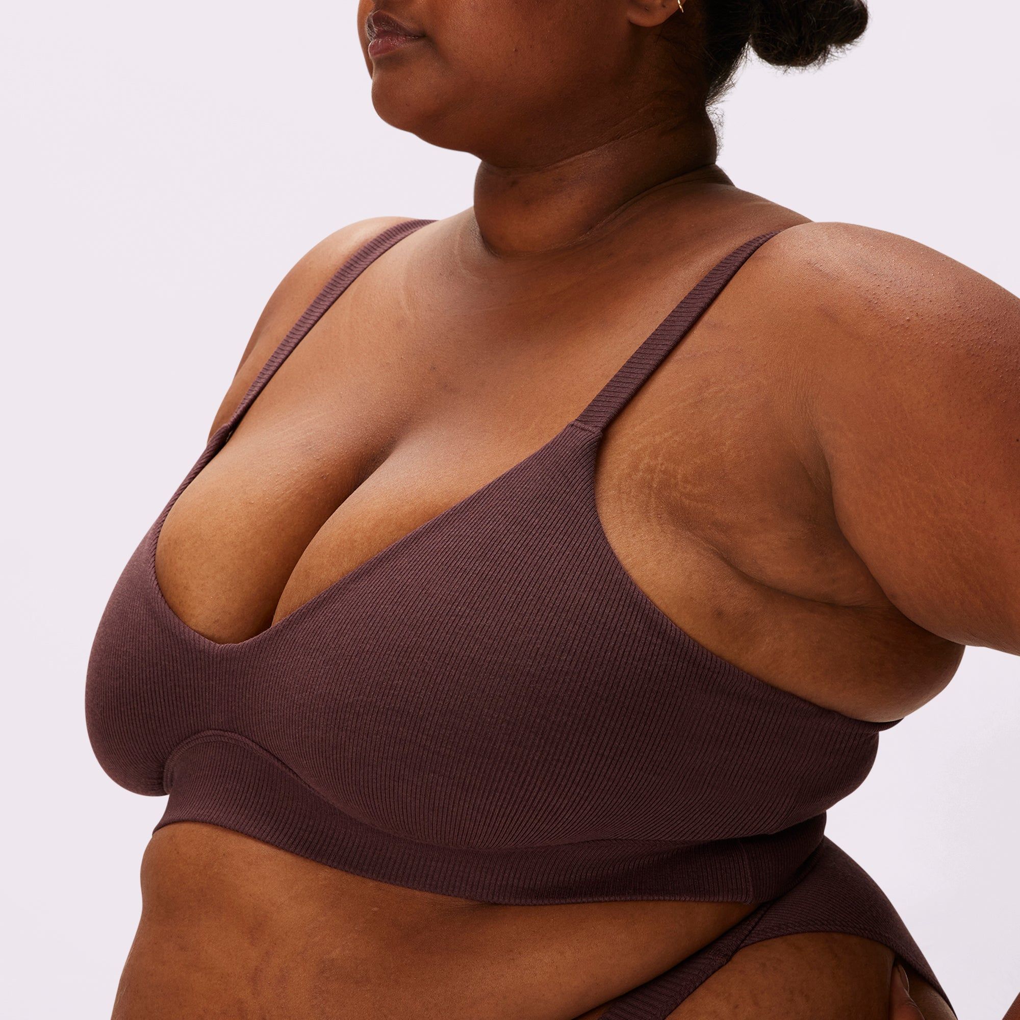 Lush Strappy Triangle Bralette | Lush Rib | Archive (Pony) sold by Parade product image thumbnail 5