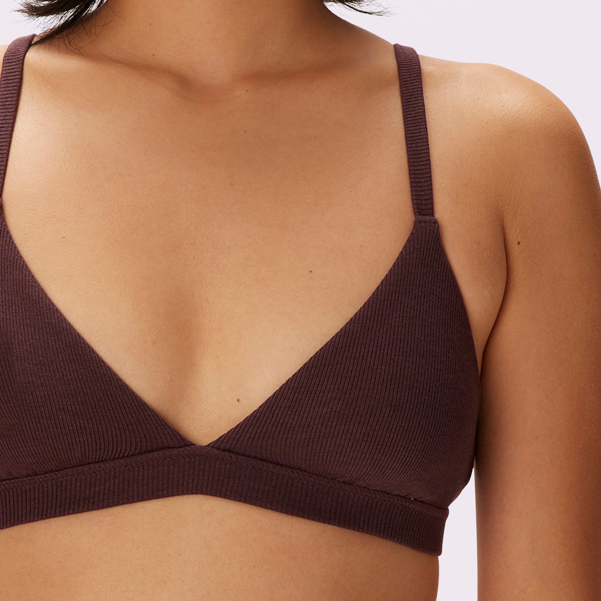 Lush Strappy Triangle Bralette | Lush Rib | Archive (Pony) sold by Parade product image thumbnail 3
