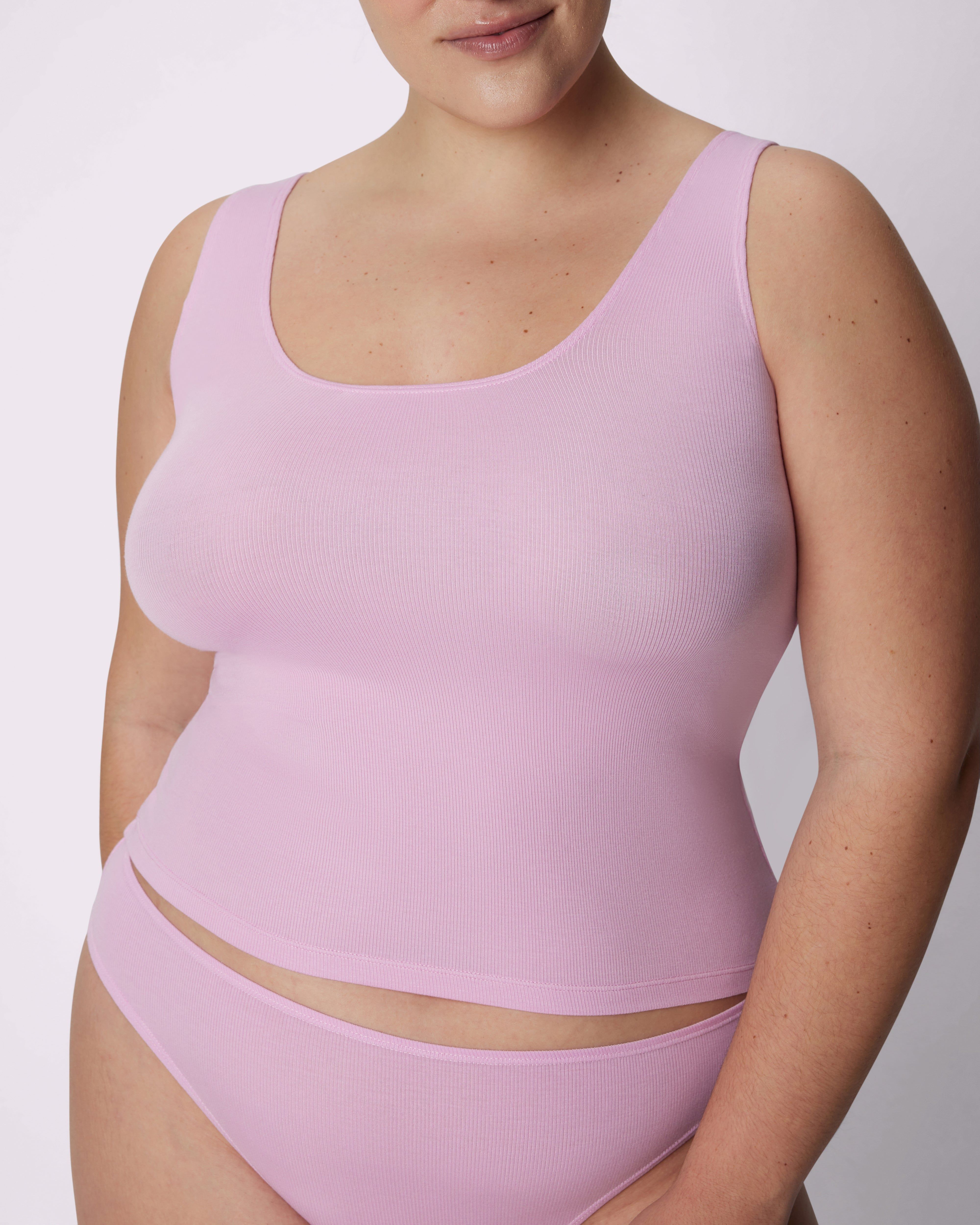 3XL Comfort Rib Scoop Tank | Lush Rib | Archive (Cupid) sold by Parade product image thumbnail 4