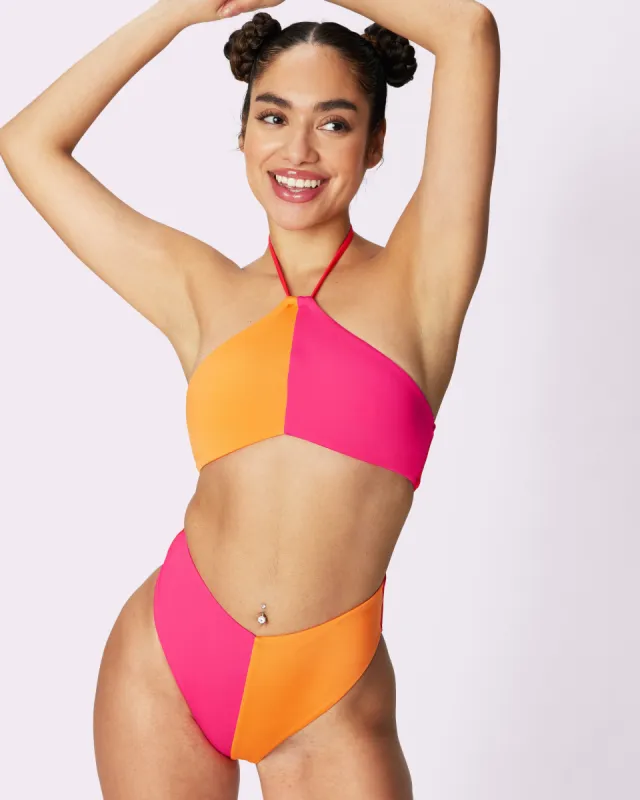 Summer Skin Cutout One-Piece | EcoSplash Swim  | Archive (Flip Flop) sold by Parade