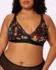 Plunge Bralette | Silky Mesh | Archive (Cruise Control) sold by Parade