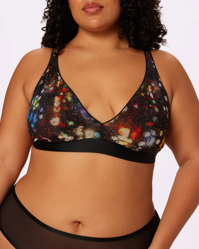 Plunge Bralette | Silky Mesh | Archive (Cruise Control) sold by Parade