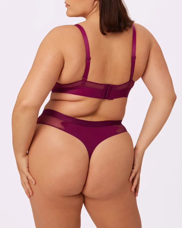 Limited Edition Swirl High Rise Thong | Ultra-Soft Re:Play | Archive (Bite) sold by Parade