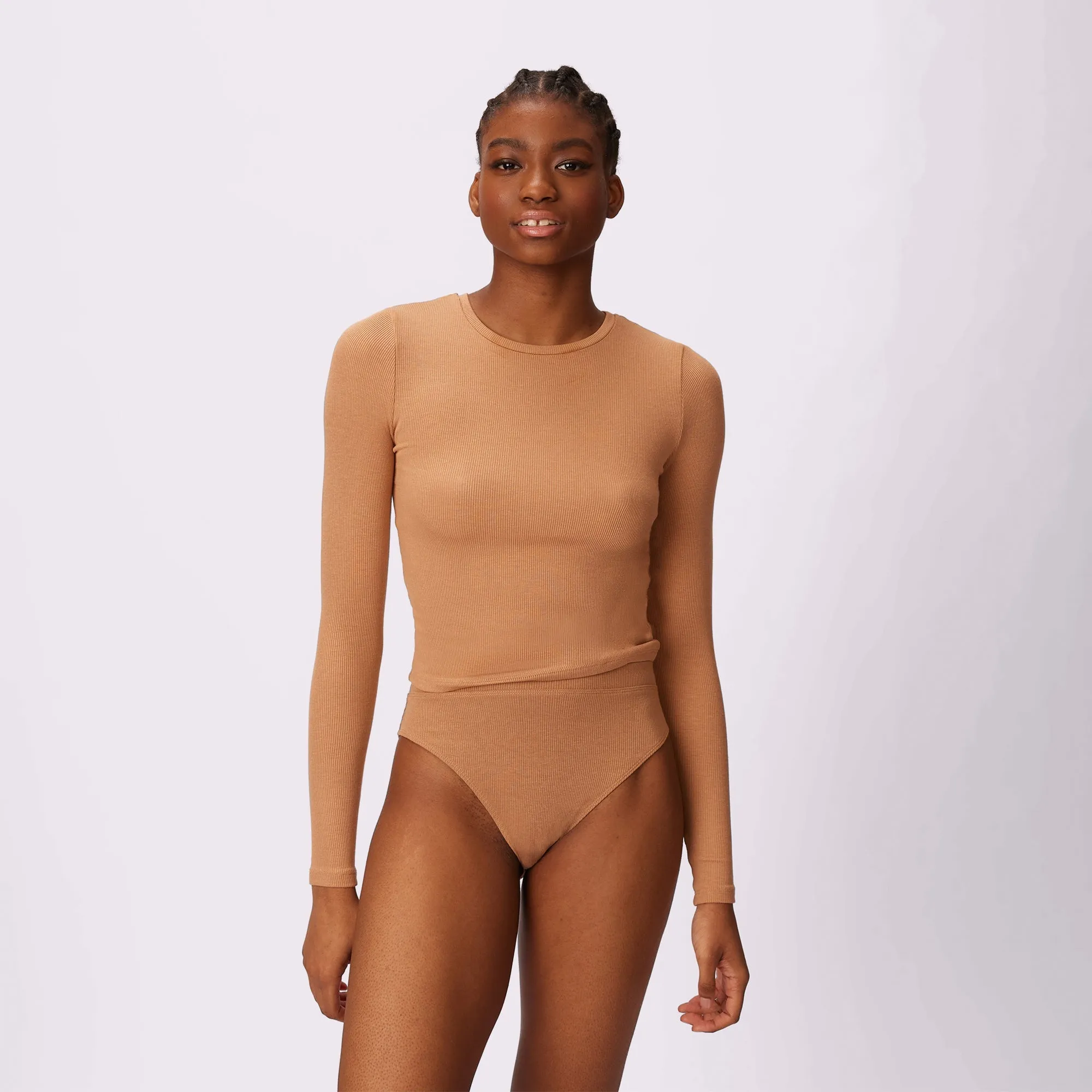 Lush Hug Long Sleeve | Lush Rib | Archive (Teddy) sold by Parade product image thumbnail 2