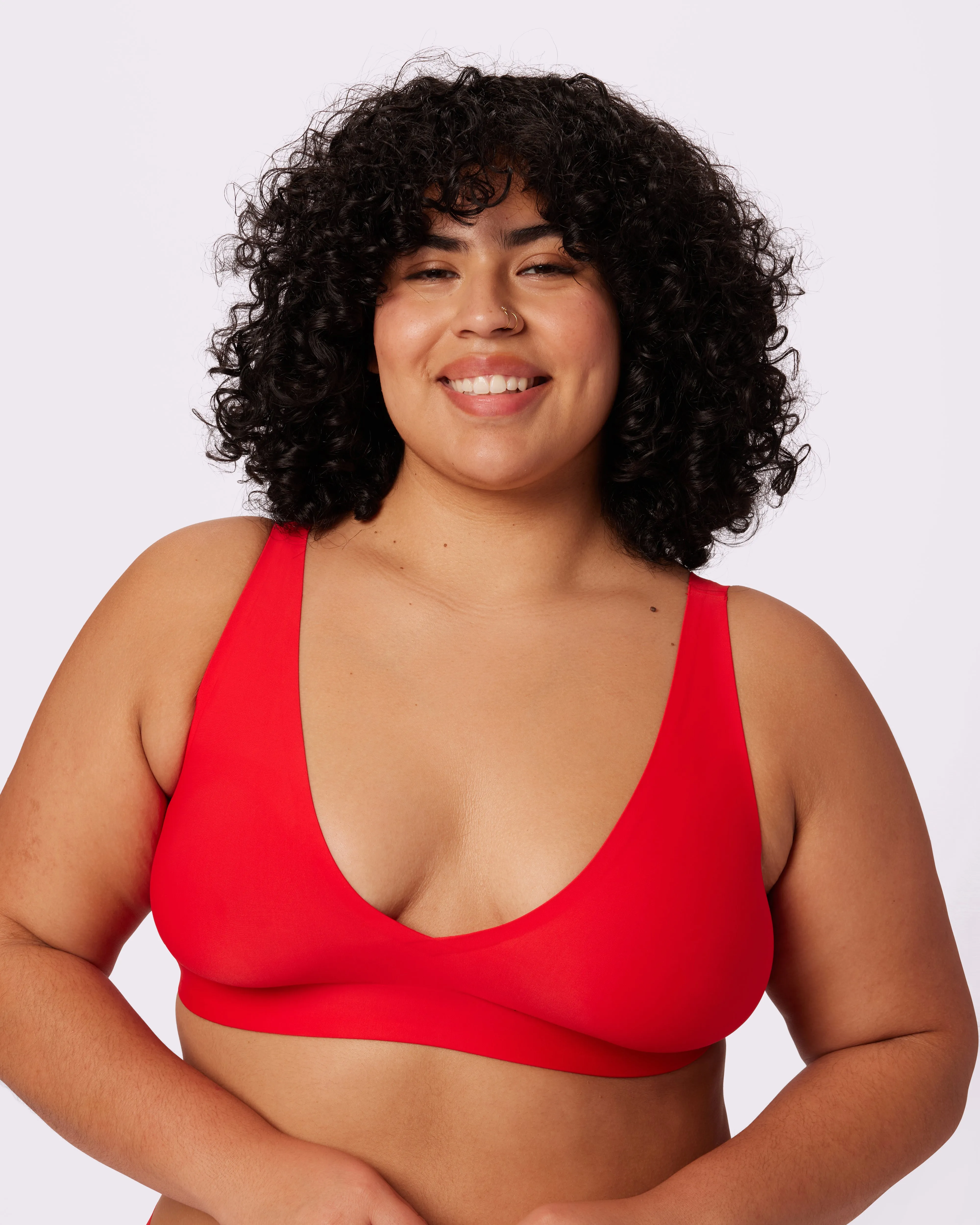 Support Lift Plunge Bralette | Seamless Universal | Archive (Balloon) sold by Parade