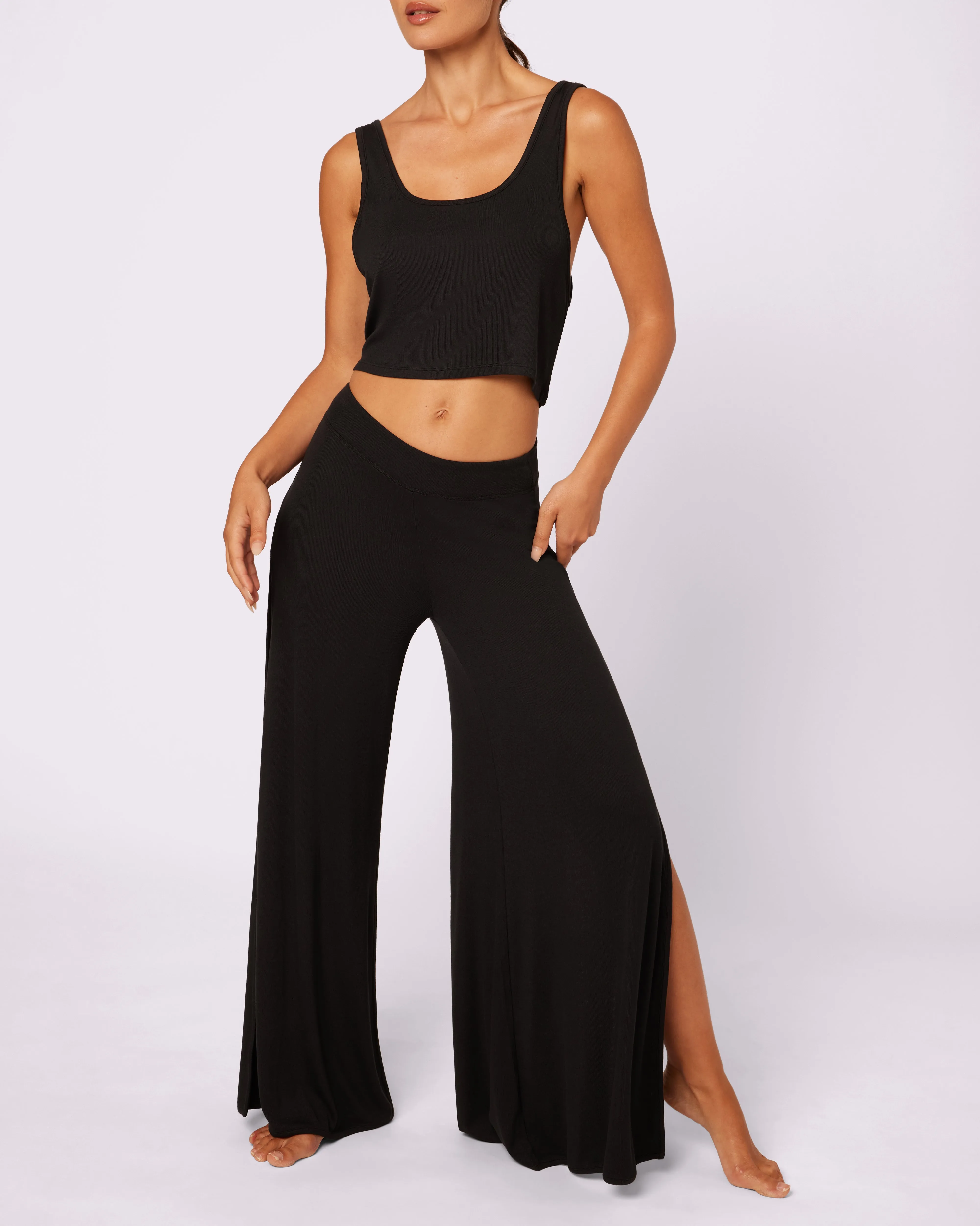 Dancer Off Duty 2-Piece Set | Lush Rib sold by Parade