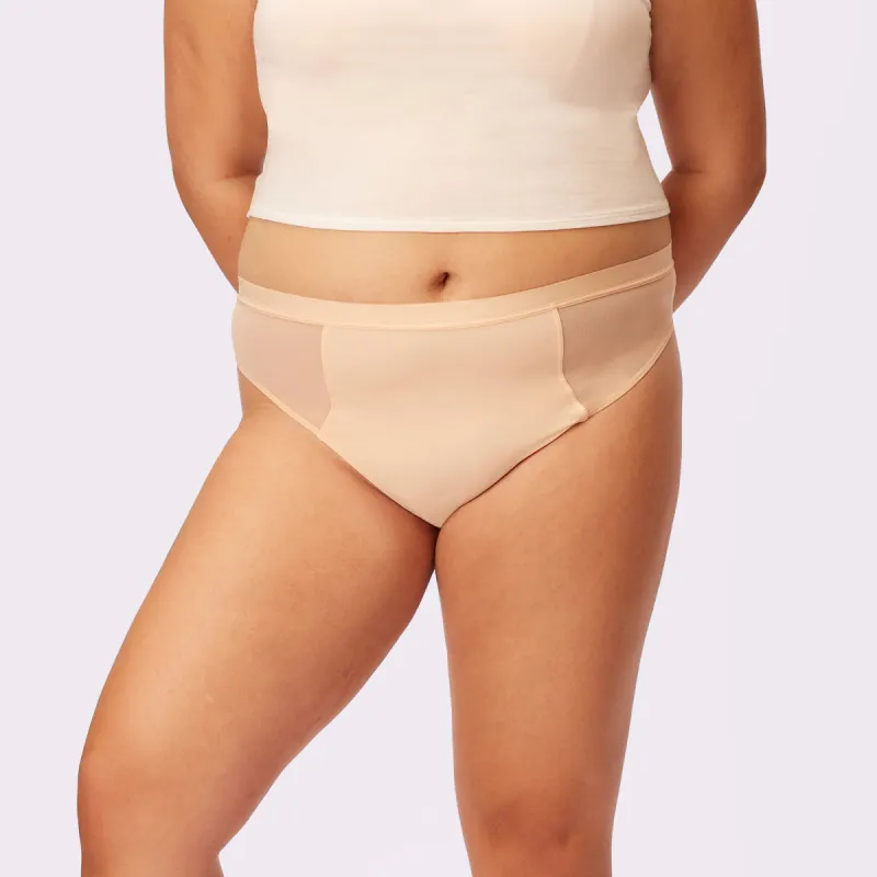 Re:Play High Waisted Thong | Ultra-Soft Re:Play | Archive (Sand) sold by Parade