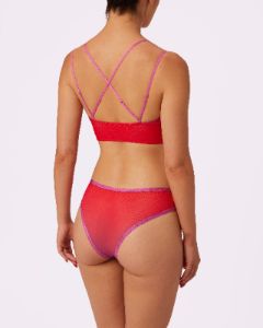 High Rise Cheeky | Silky Mesh (Mars Retrograde) sold by Parade