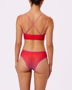 High Rise Cheeky | Silky Mesh (Mars Retrograde) sold by Parade