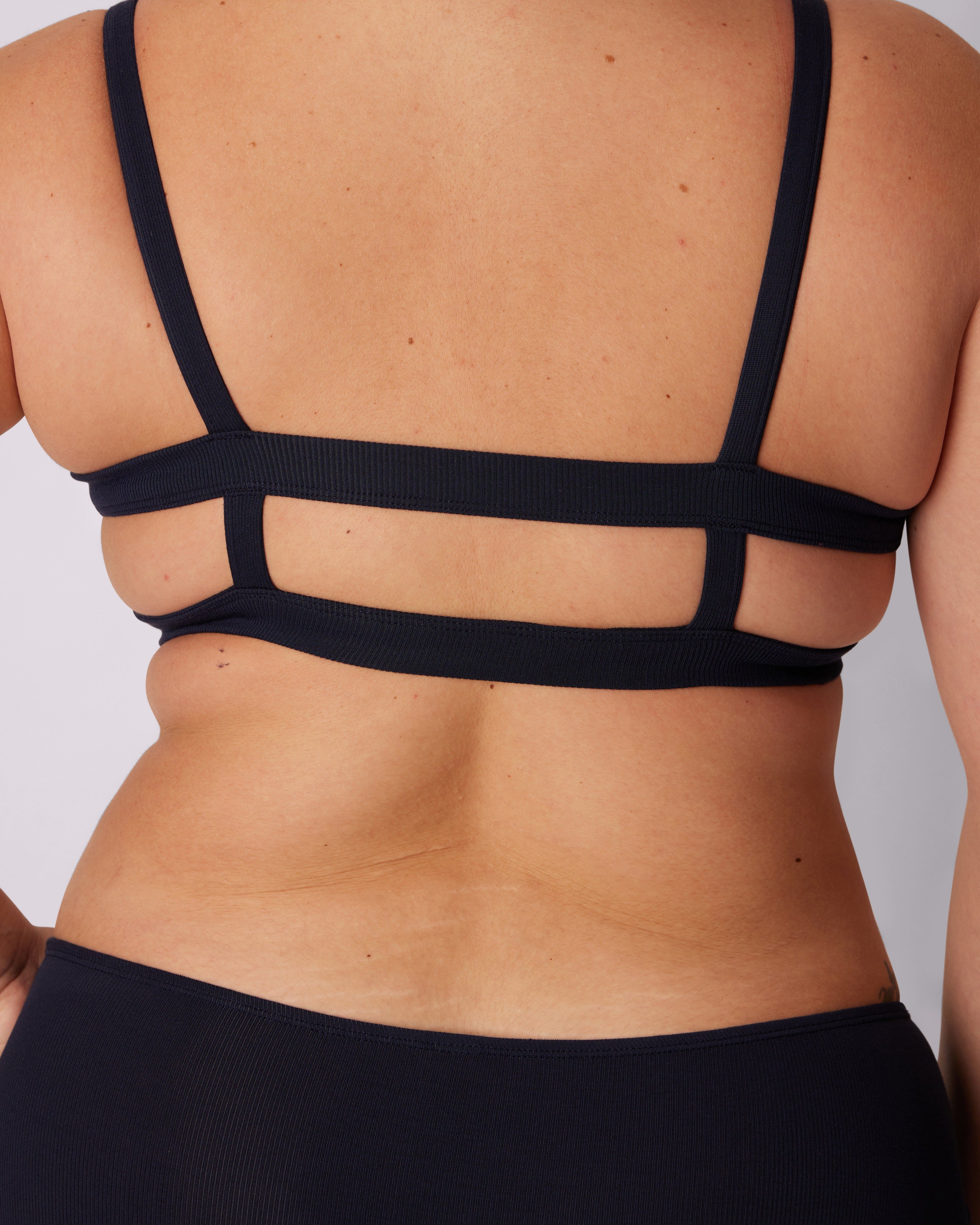 1+ Square Scoop Bralette | Lush Rib | Archive (Neptune) sold by Parade product image thumbnail 5