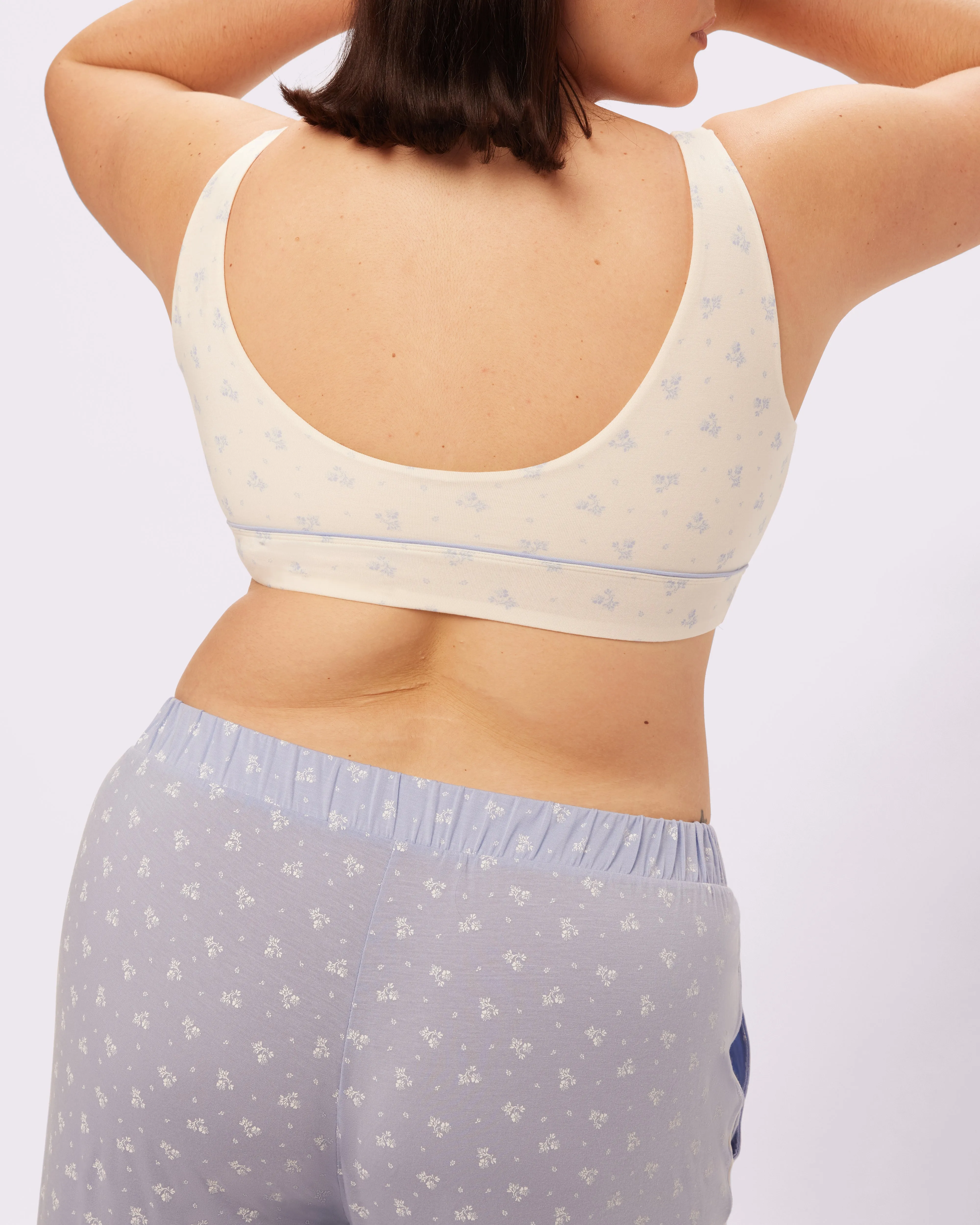 Cloud Scoop Bralette | SuperSoft | Archive (Bouquet Blooms) sold by Parade product image thumbnail 3