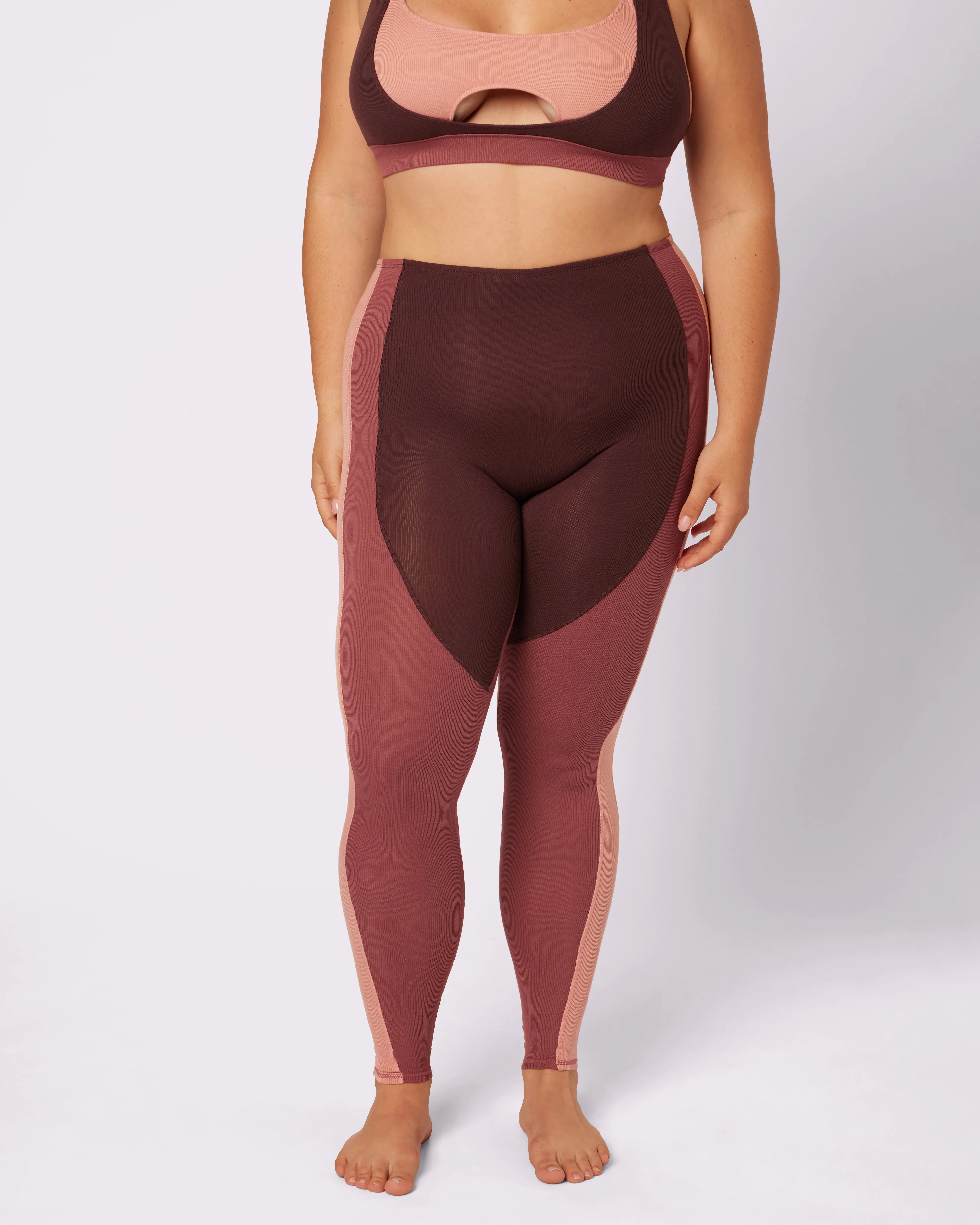 Essential Lush Leggings | Lush Rib | Archive (Pretzel) sold by Parade product image thumbnail 5