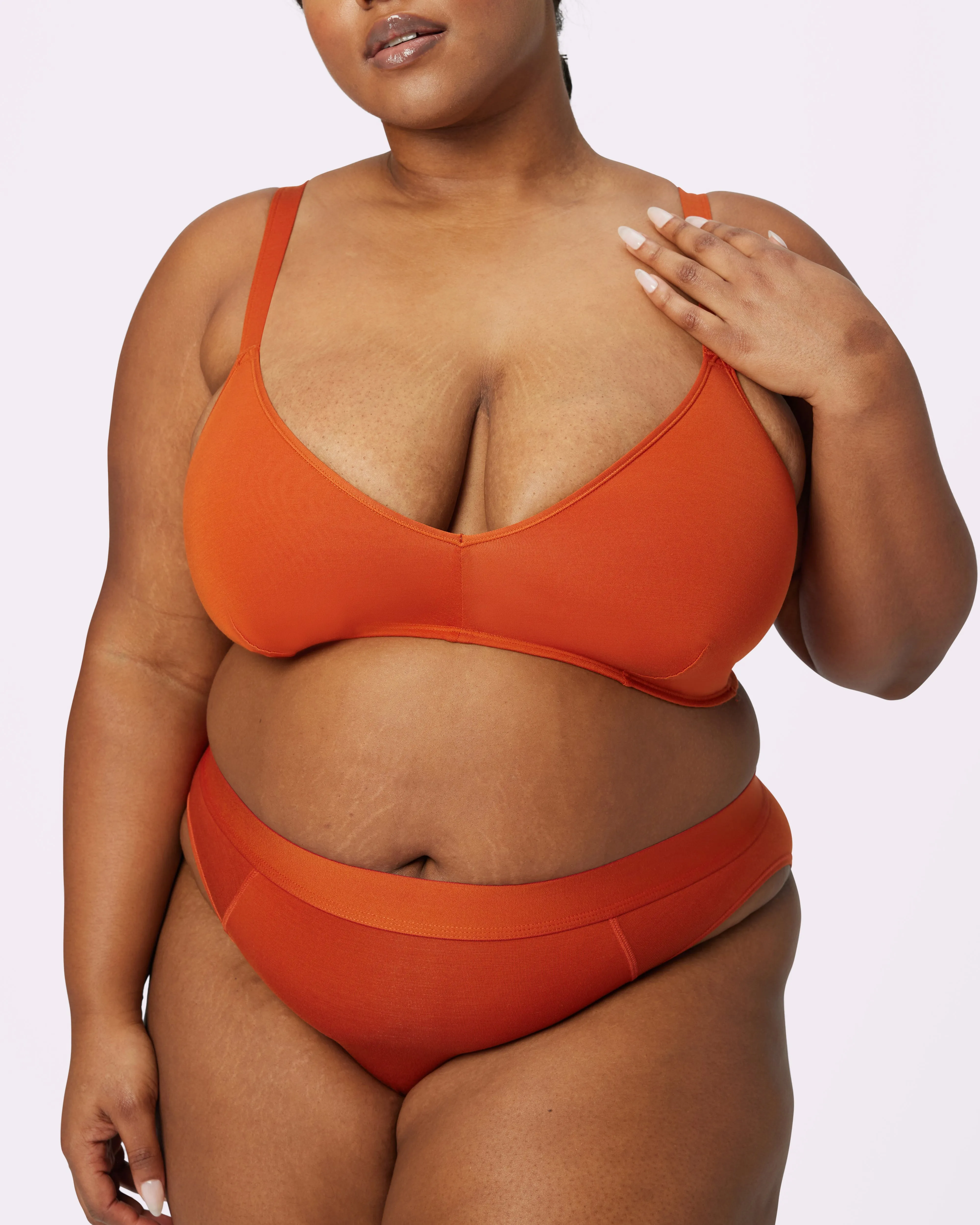 Vintage Soft Triangle Bralette | New:Cotton | Archive (Retro) sold by Parade