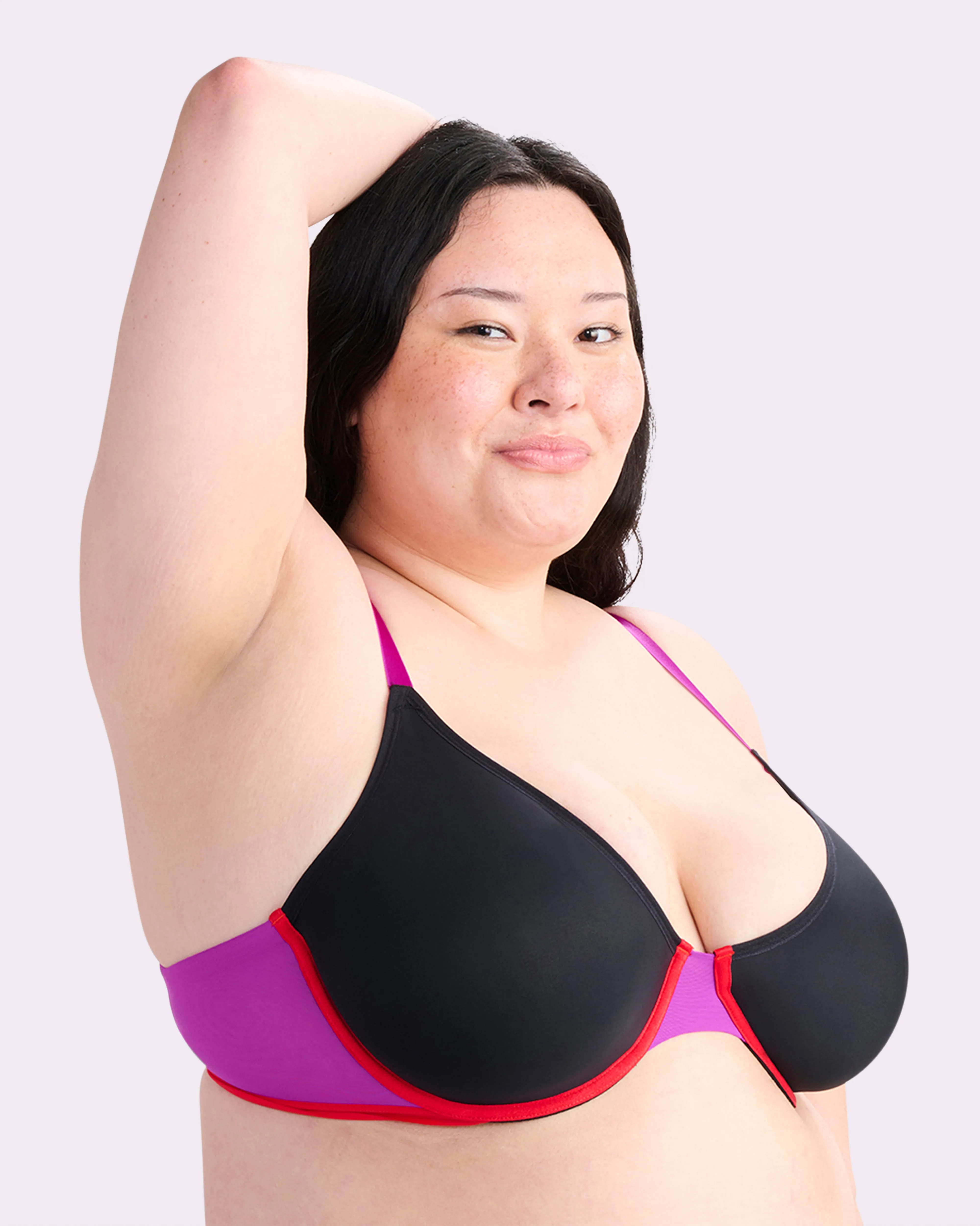 Re:Play Unlined Underwire Bra | Ultra-Soft Re:Play (Eightball Colorblock) sold by Parade product image thumbnail 3
