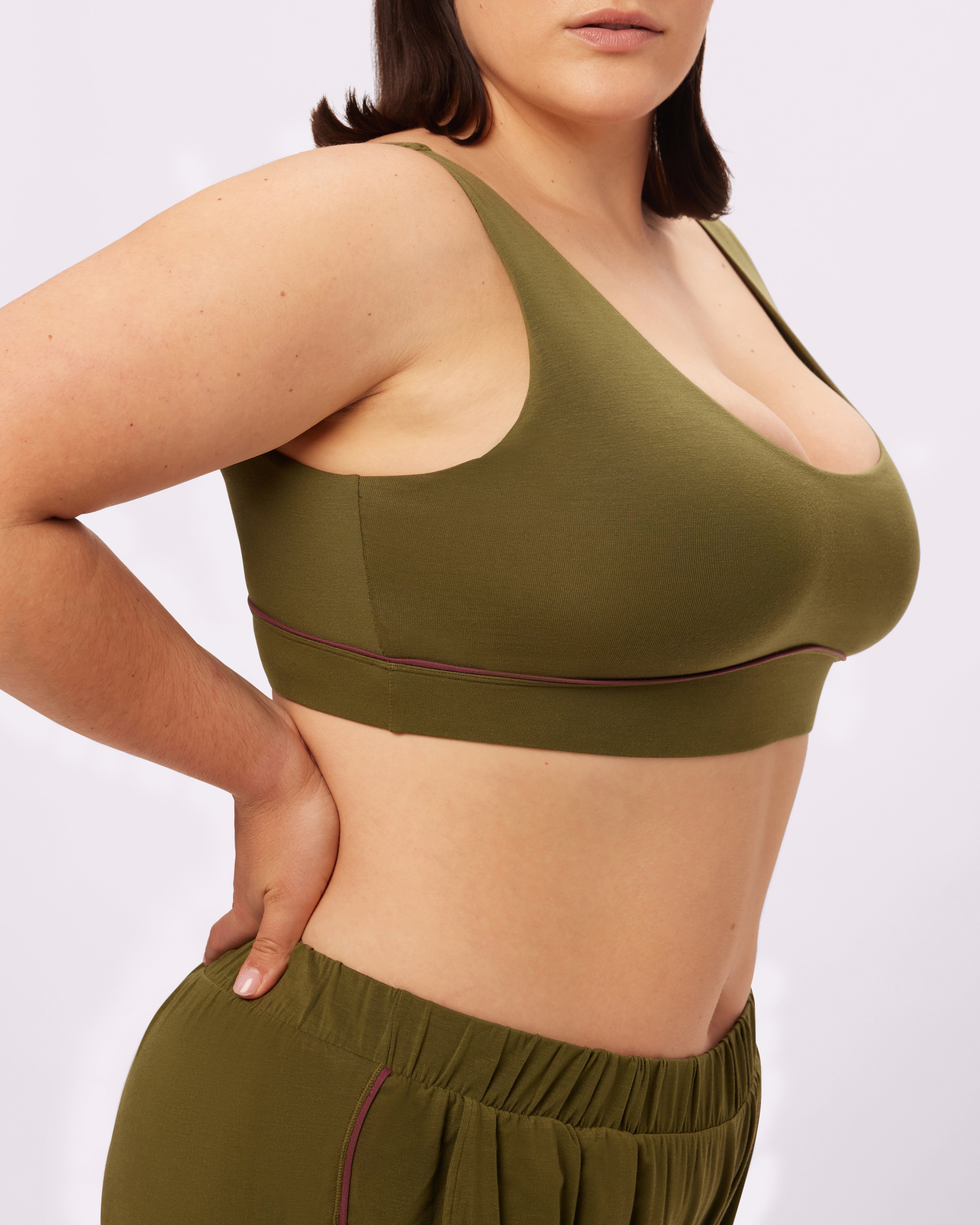 1+ Cloud Scoop Bralette | SuperSoft | Archive (Crocodile) sold by Parade product image thumbnail 2