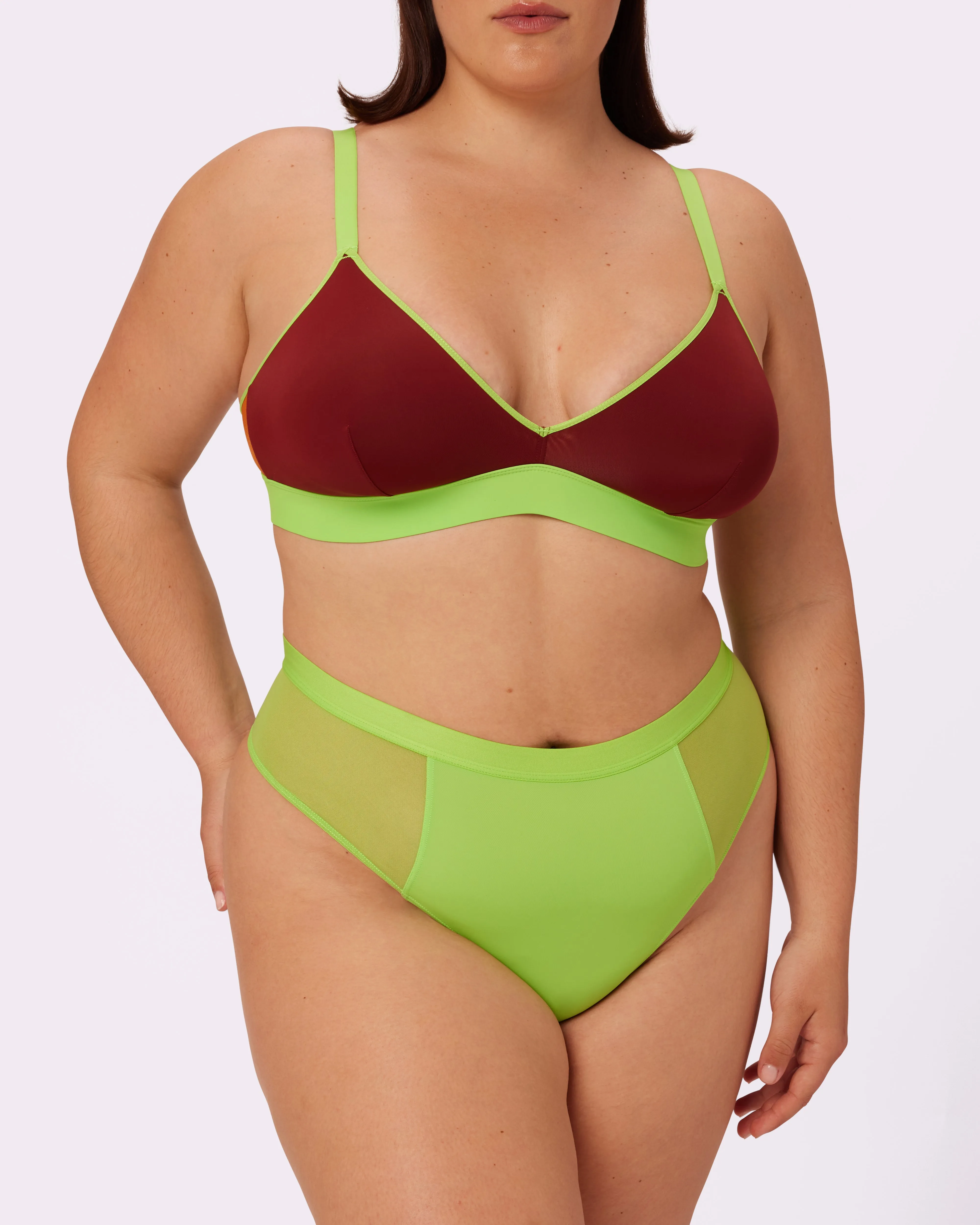 Re:Play High Waisted Thong | Ultra-Soft Re:Play | Archive (Sour) sold by Parade product image thumbnail 2