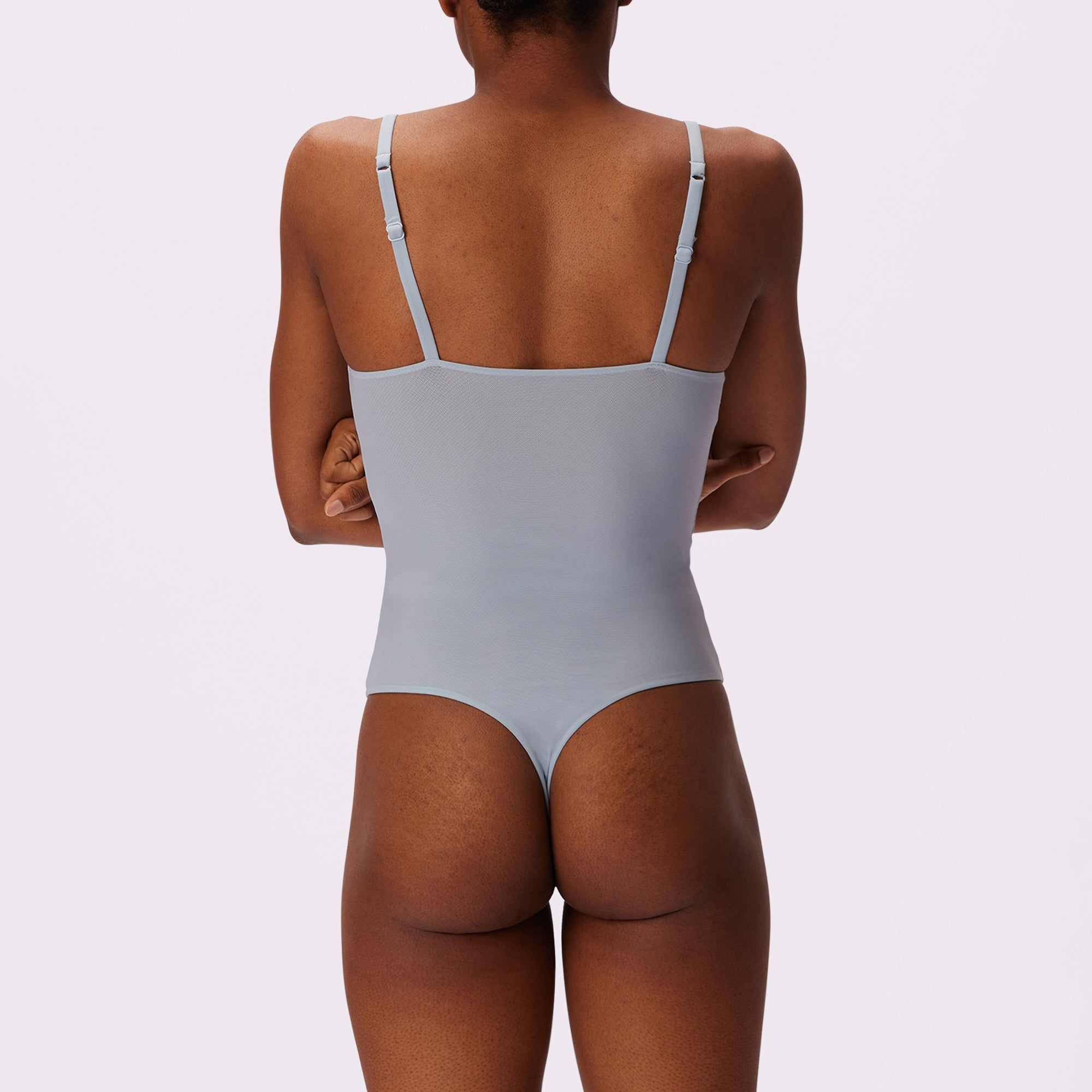 Silky Mesh Square Neck Bodysuit | Silky Mesh | Archive (Bubble Bath) sold by Parade product image thumbnail 3