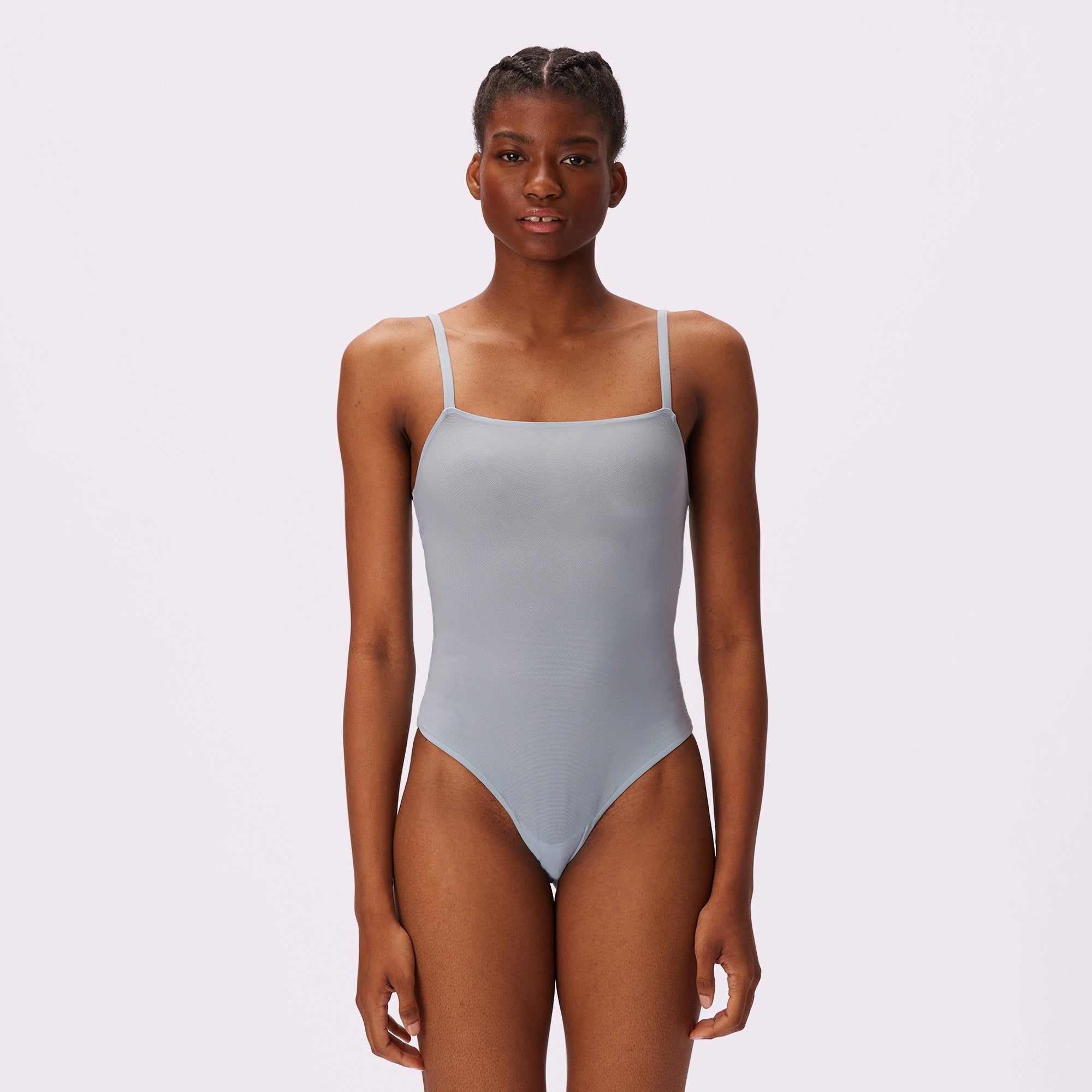 Silky Mesh Square Neck Bodysuit | Silky Mesh | Archive (Bubble Bath) sold by Parade product image thumbnail 5