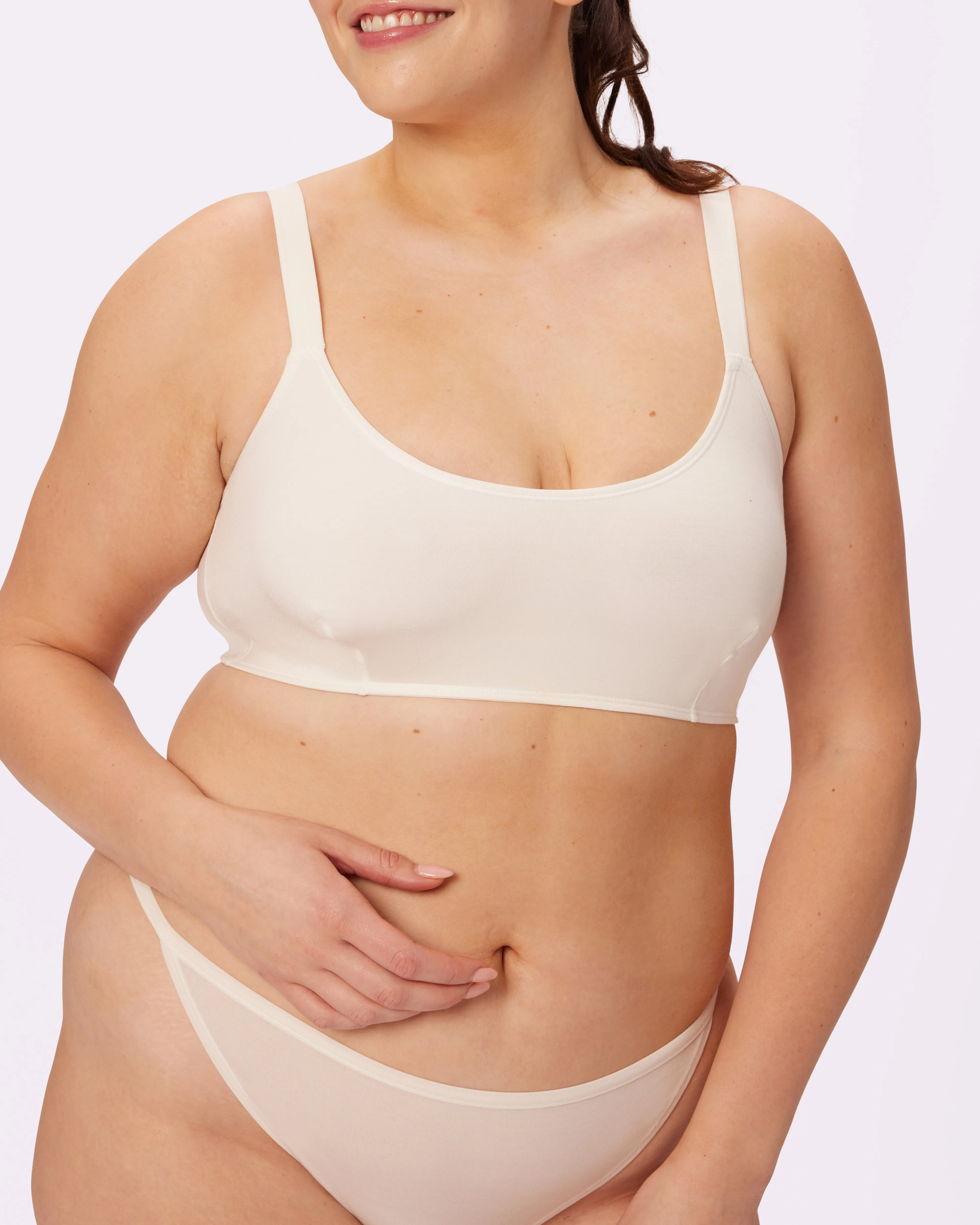 Comfy V-String Thong | New:Cotton | Archive (Cloud) sold by Parade product image thumbnail 5