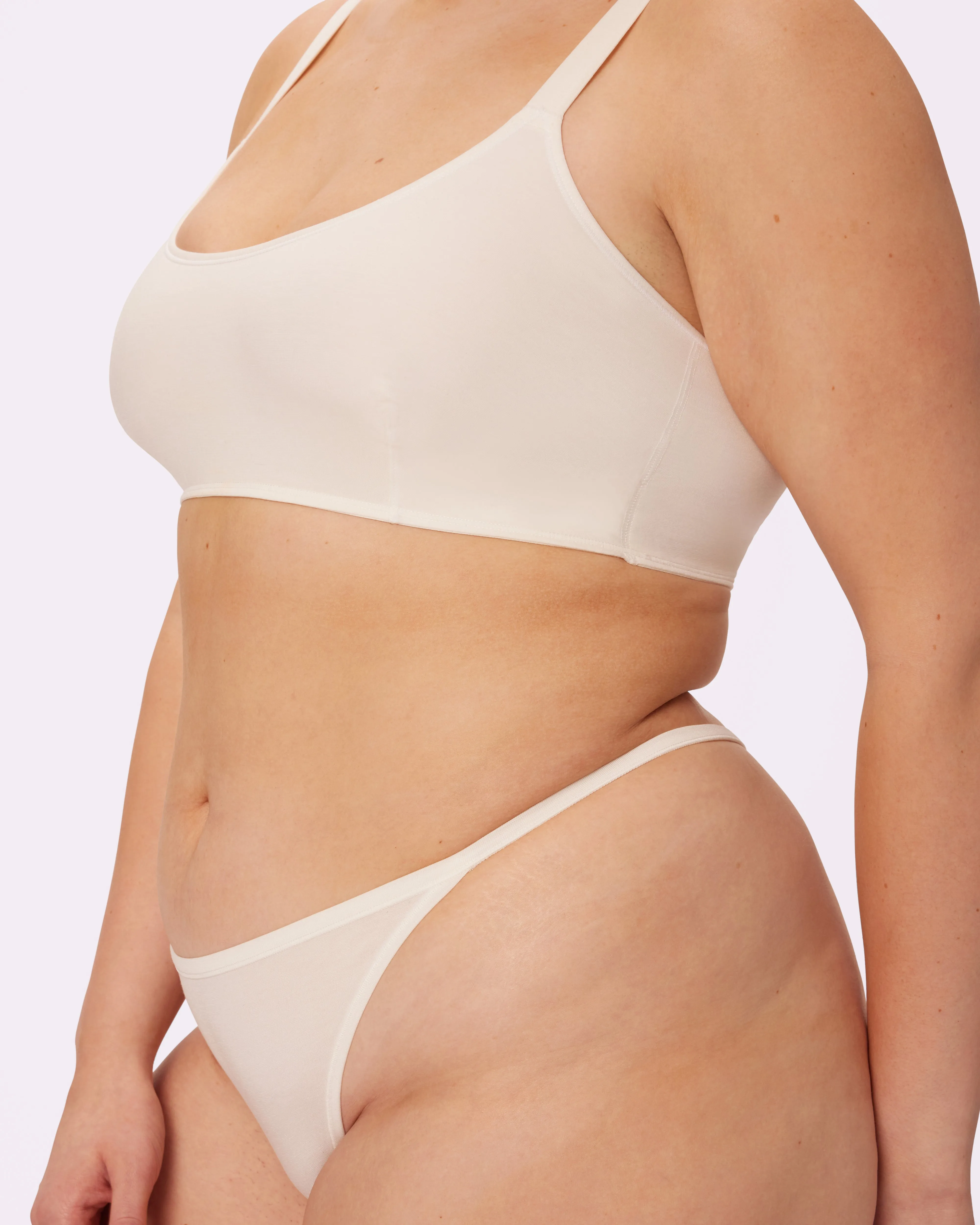 Comfy V-String Thong | New:Cotton | Archive (Cloud) sold by Parade product image thumbnail 4