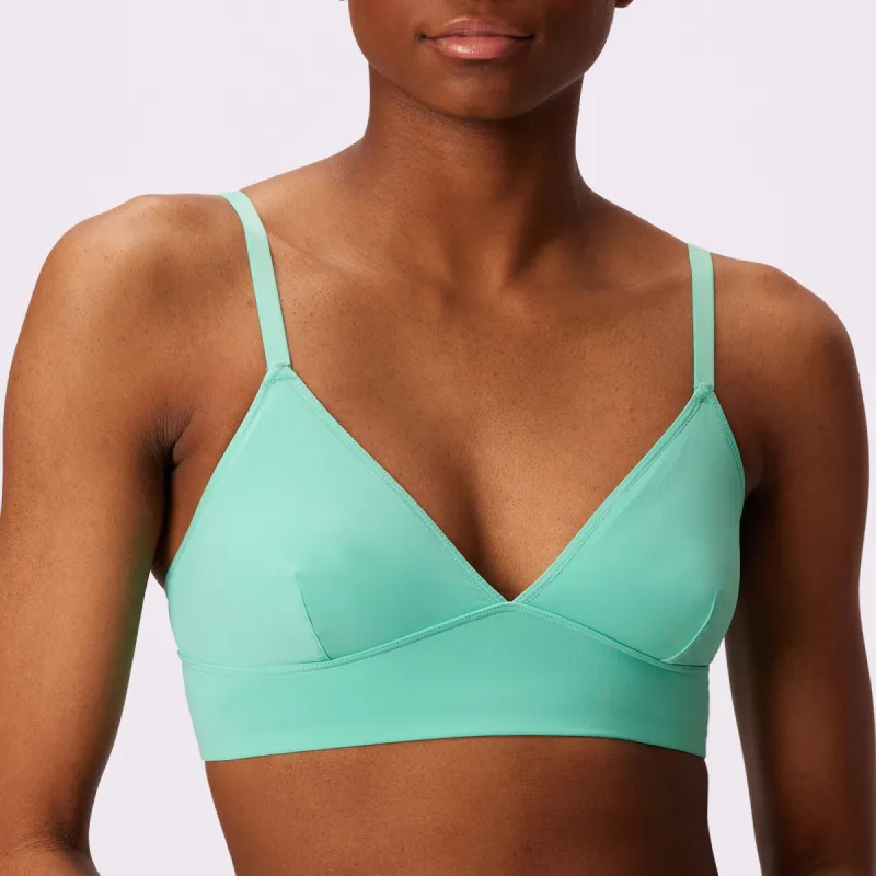 Dream Sculpt Longline Bralette | Ultra-Soft Re:Play | Archive (Buttermint) sold by Parade