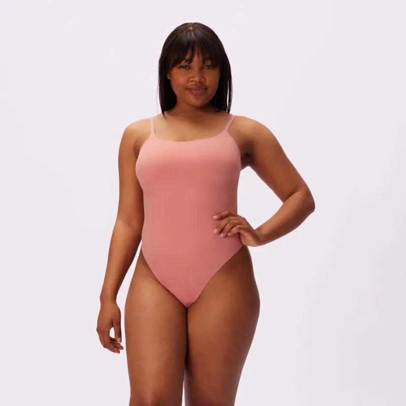 Seamless Cami Bodysuit | Seamless Universal  (Pink Canyon) made by Parade