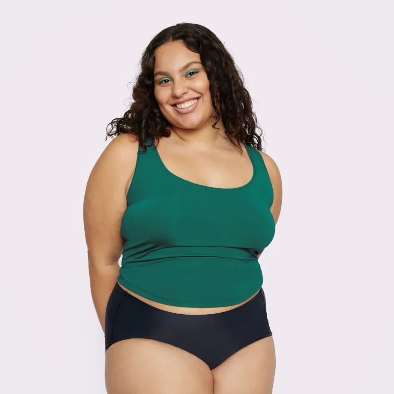 XL Scoop Neck Tank | Seamless Universal | Archive (Pine) sold by Parade