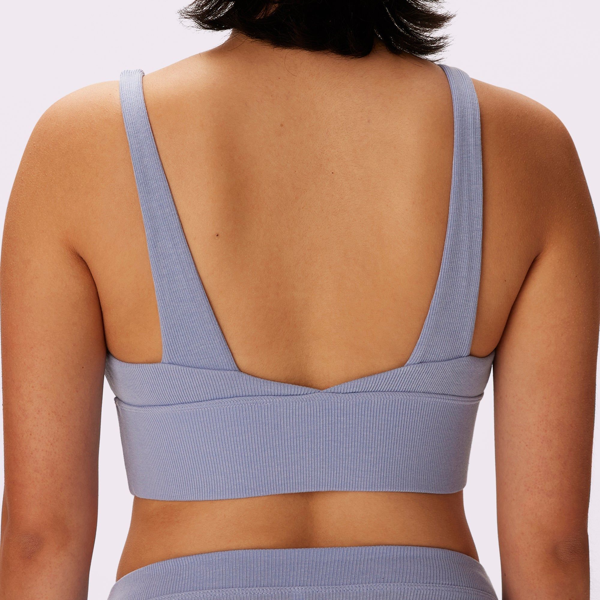 Lush Sculpt Plunge Longline Bralette | Lush Rib | Archive (Skydive) sold by Parade product image thumbnail 5