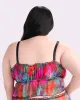 Silky Mesh Flutter Longline Bralette | Silky Mesh | Archive (Monet Floral) sold by Parade