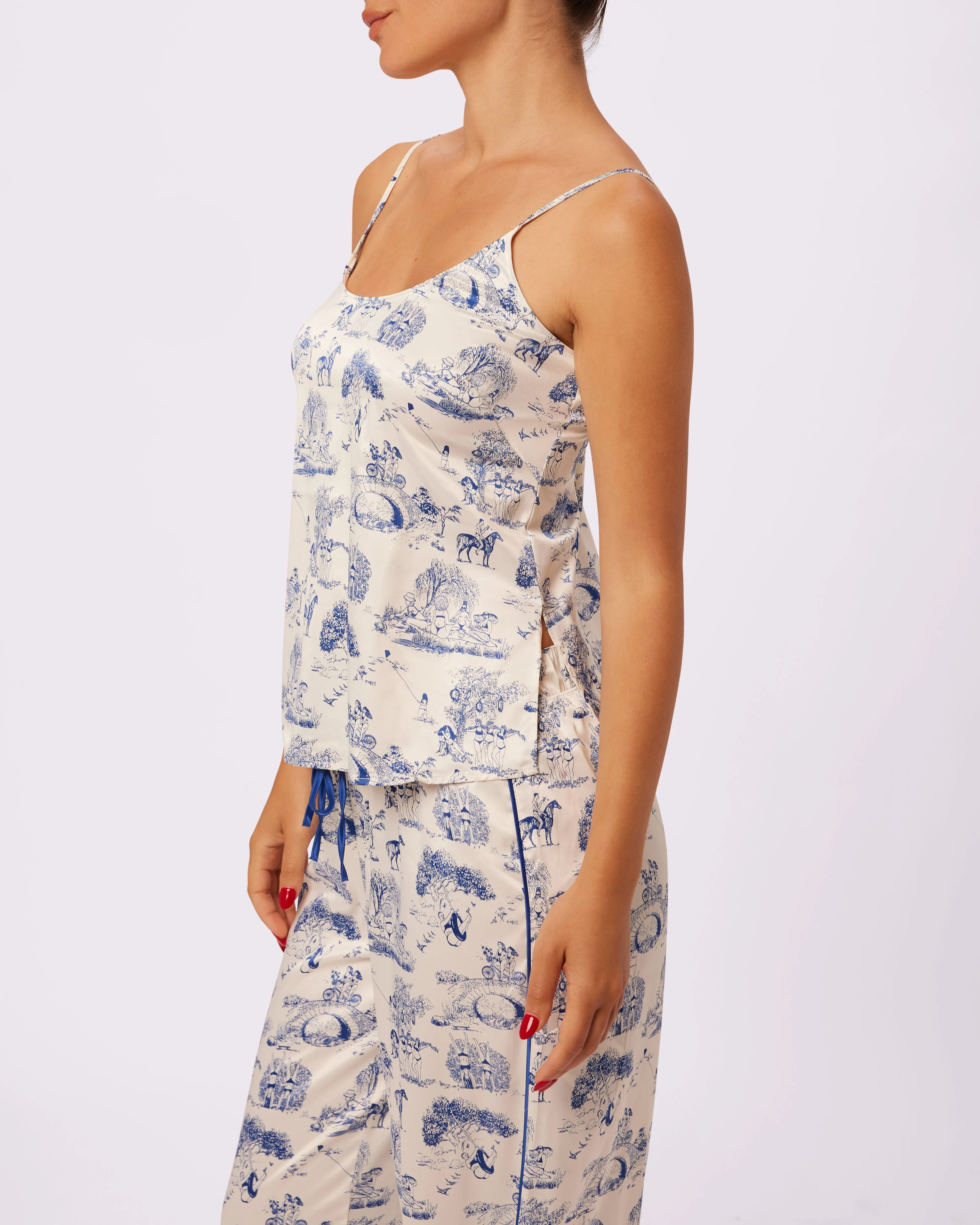 Dream Scoop Cami | Luxe Satin | Archive (Toile Cloud) sold by Parade product image thumbnail 3