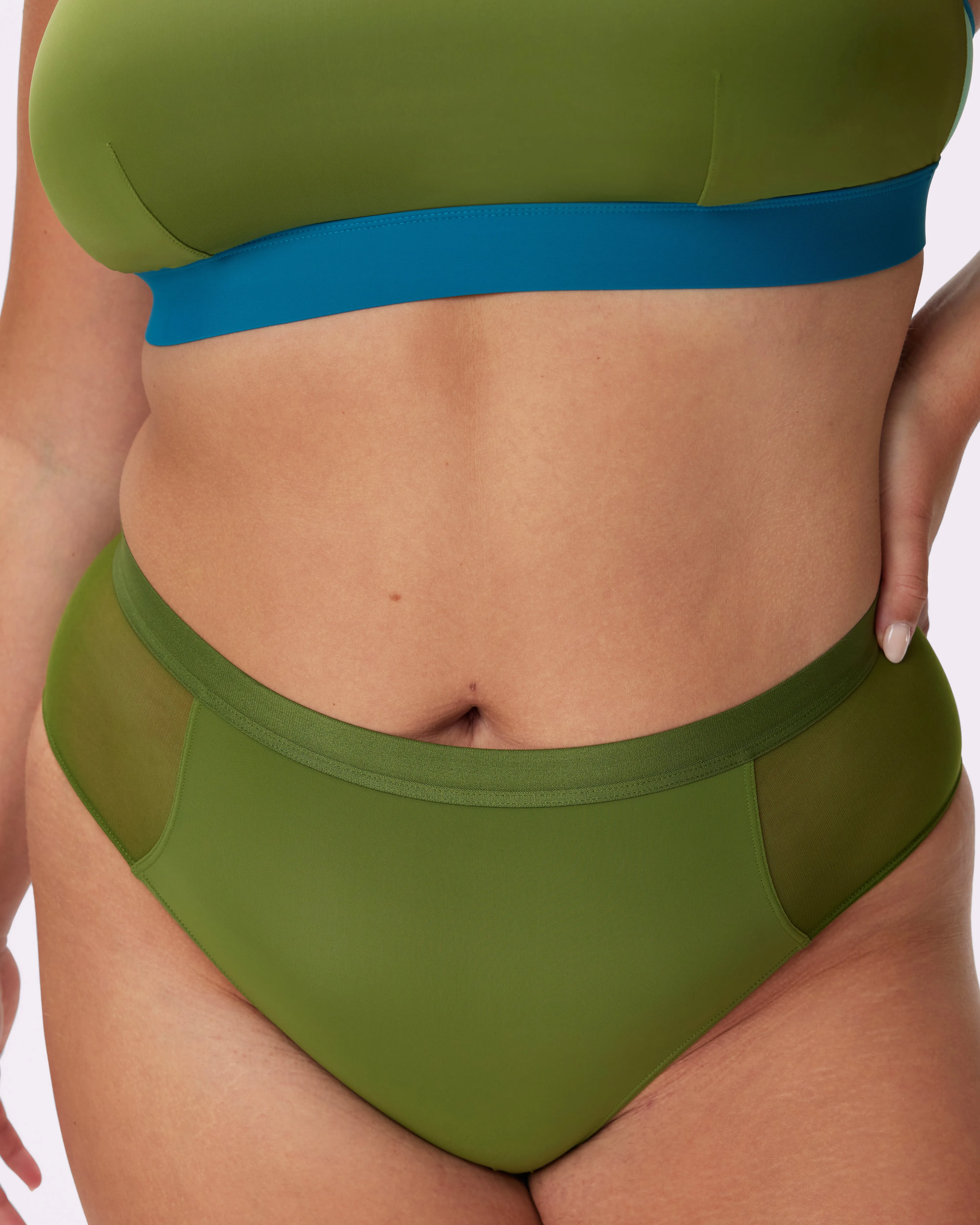 Dream Fit High Rise Brief | Ultra-Soft Re:Play | Archive (Vine) sold by Parade product image thumbnail 2